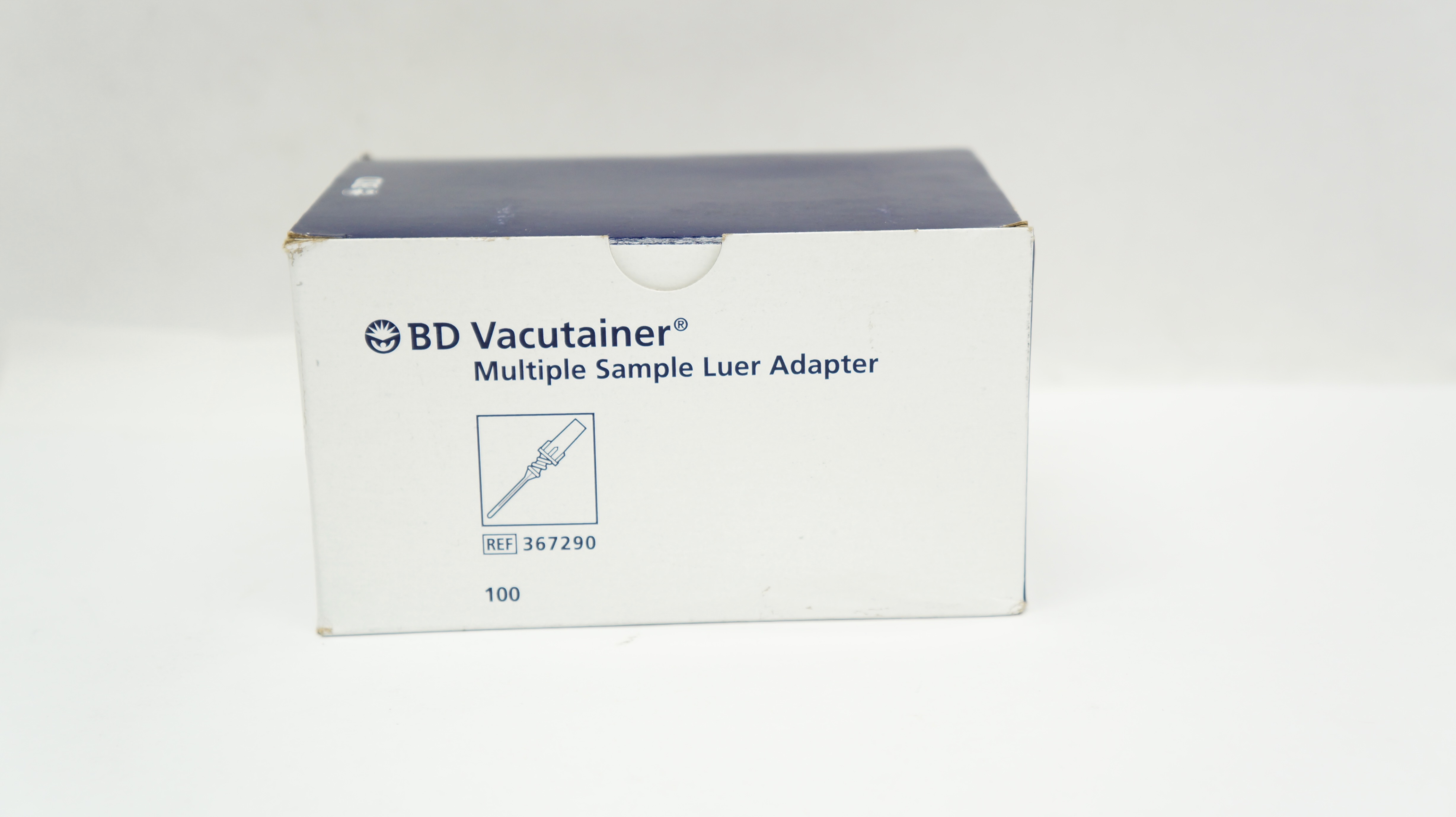 BD 367290 Becton Vacutainer Multiple Sample Luer Adapter - Box of 100