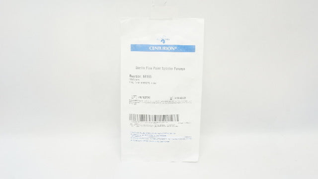 Centurion 66165 Sterile Fine Point Splinter Forceps