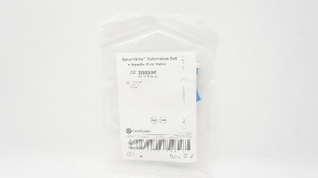 CareFusion 20059E SmartSite Extension Set Ndle-Free Valve 1ml x 7.5inch (x)