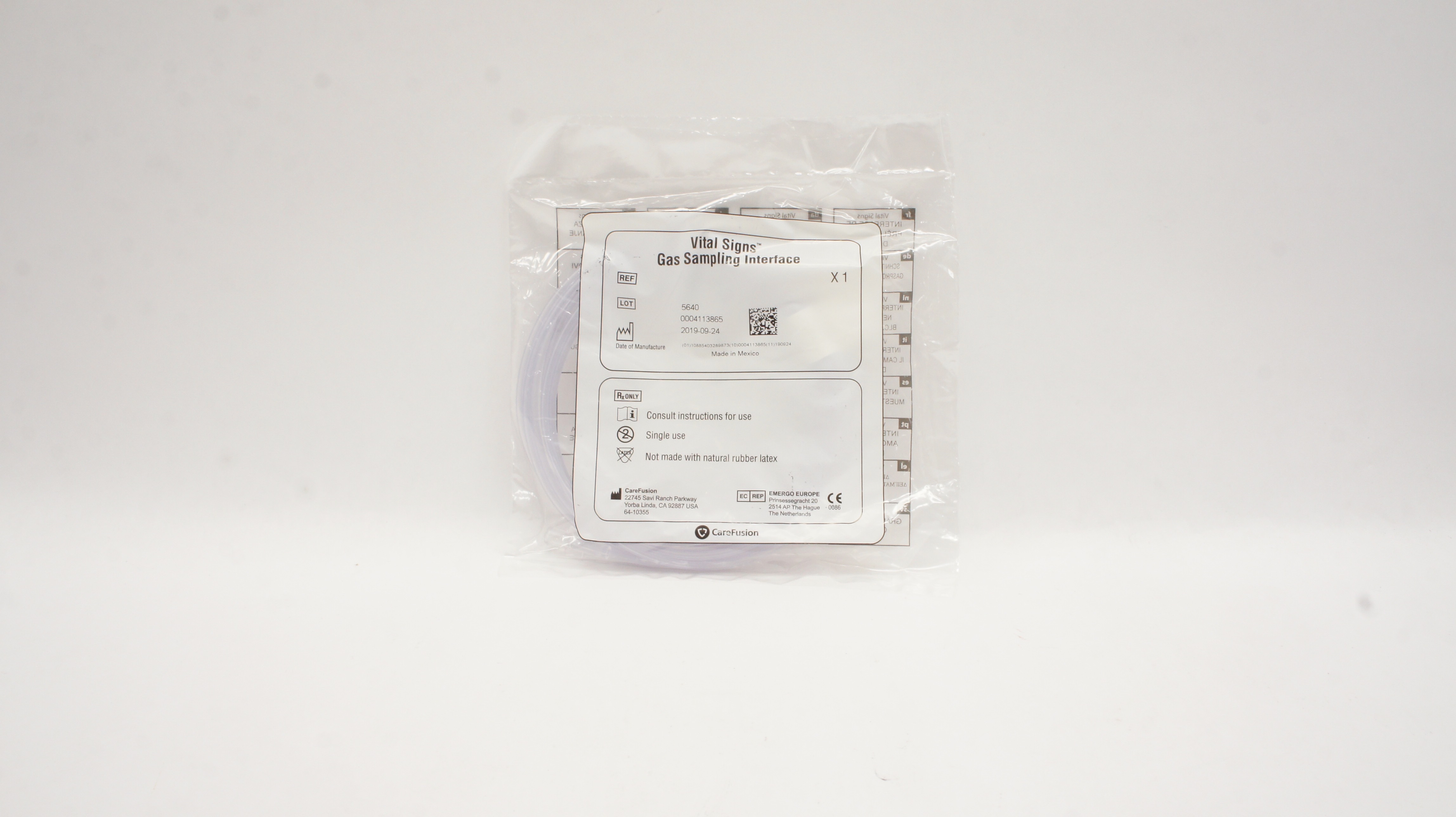 CareFusion 5640 Vital Signs Gas Sampling Interface