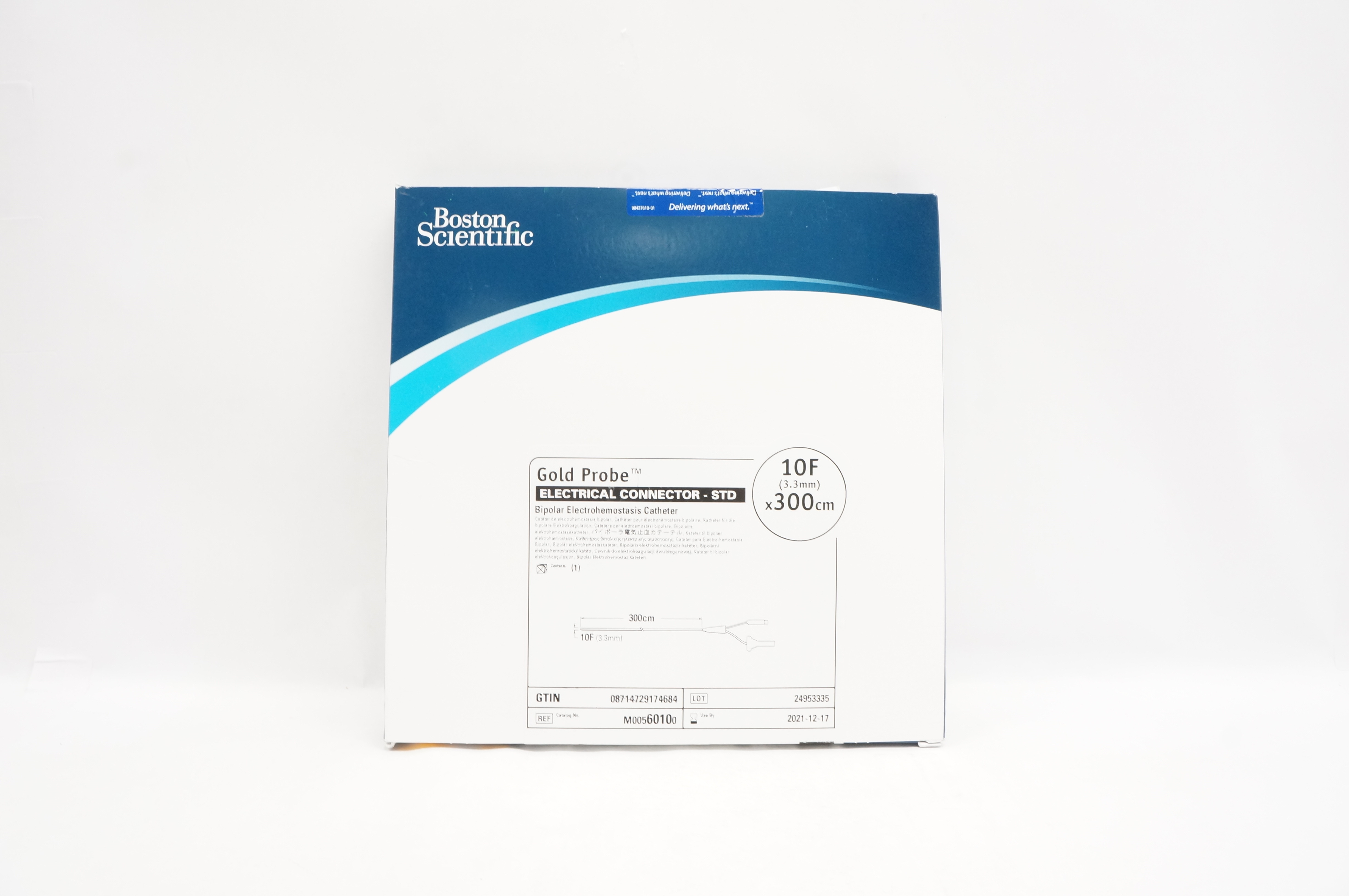 Boston Scientific 6010 Gold Probe Electrical Connector - STD 10F x 300cm (x)