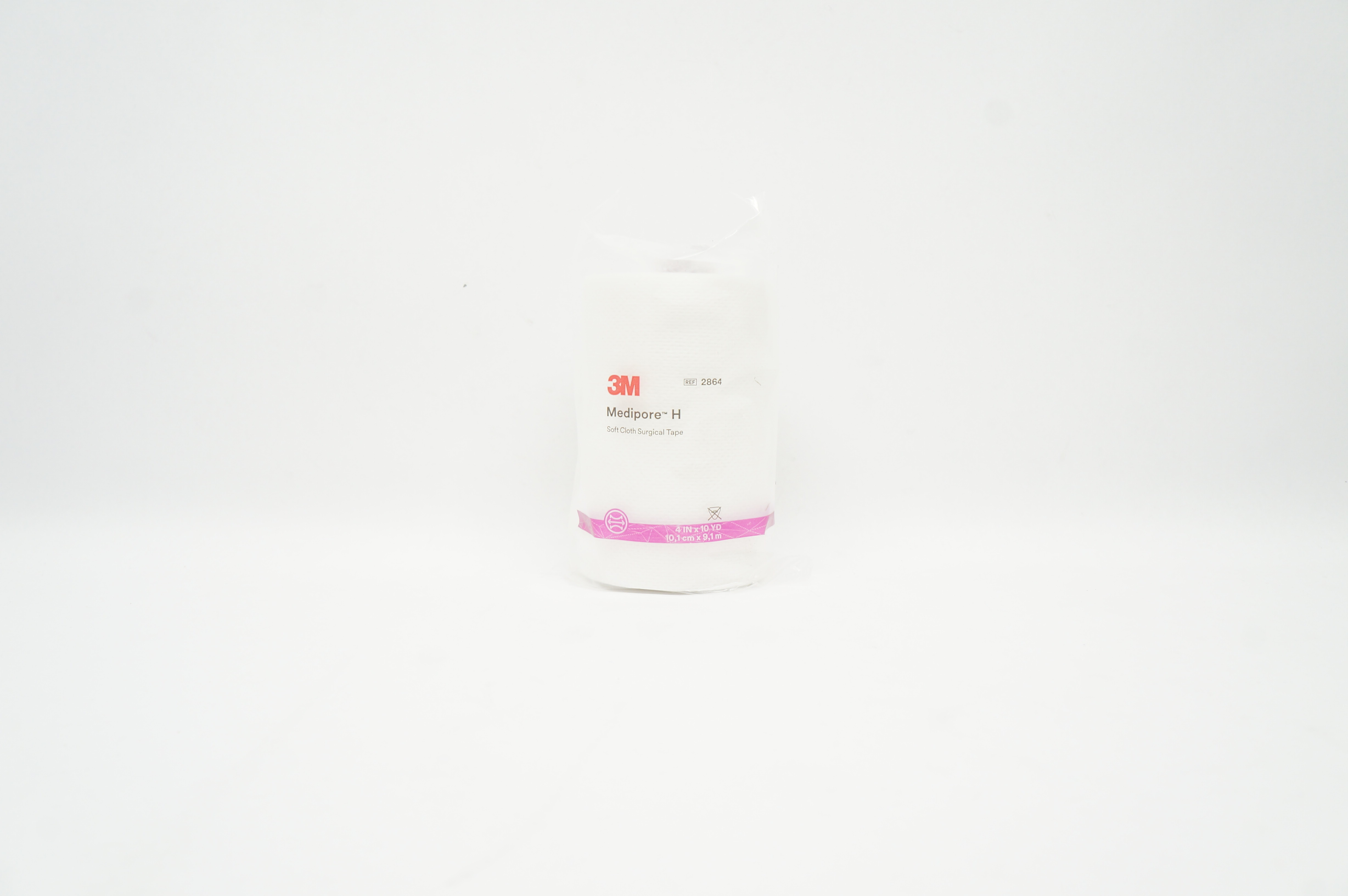 3M 2864 Medipore H Soft Cloth Surgical Tape 4inch x 10 YD