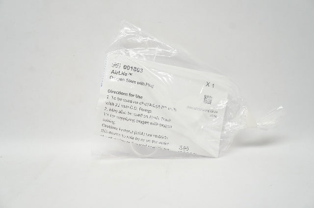 Vyaire 001803 AirLife Oxygen Stem with Plug