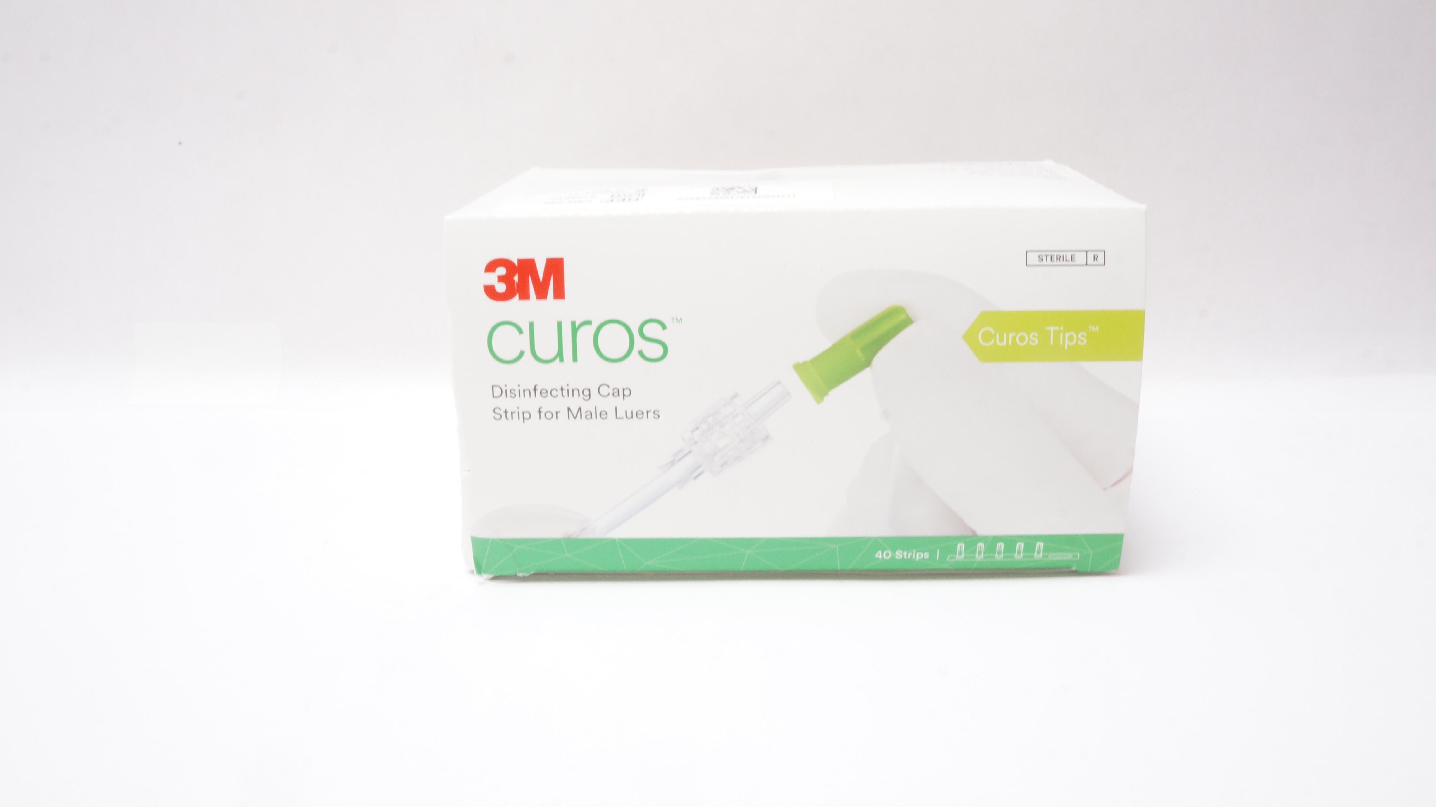 3M CM5-200 Curos Disinfecting Cap Strip for Male Luers - Box of 40