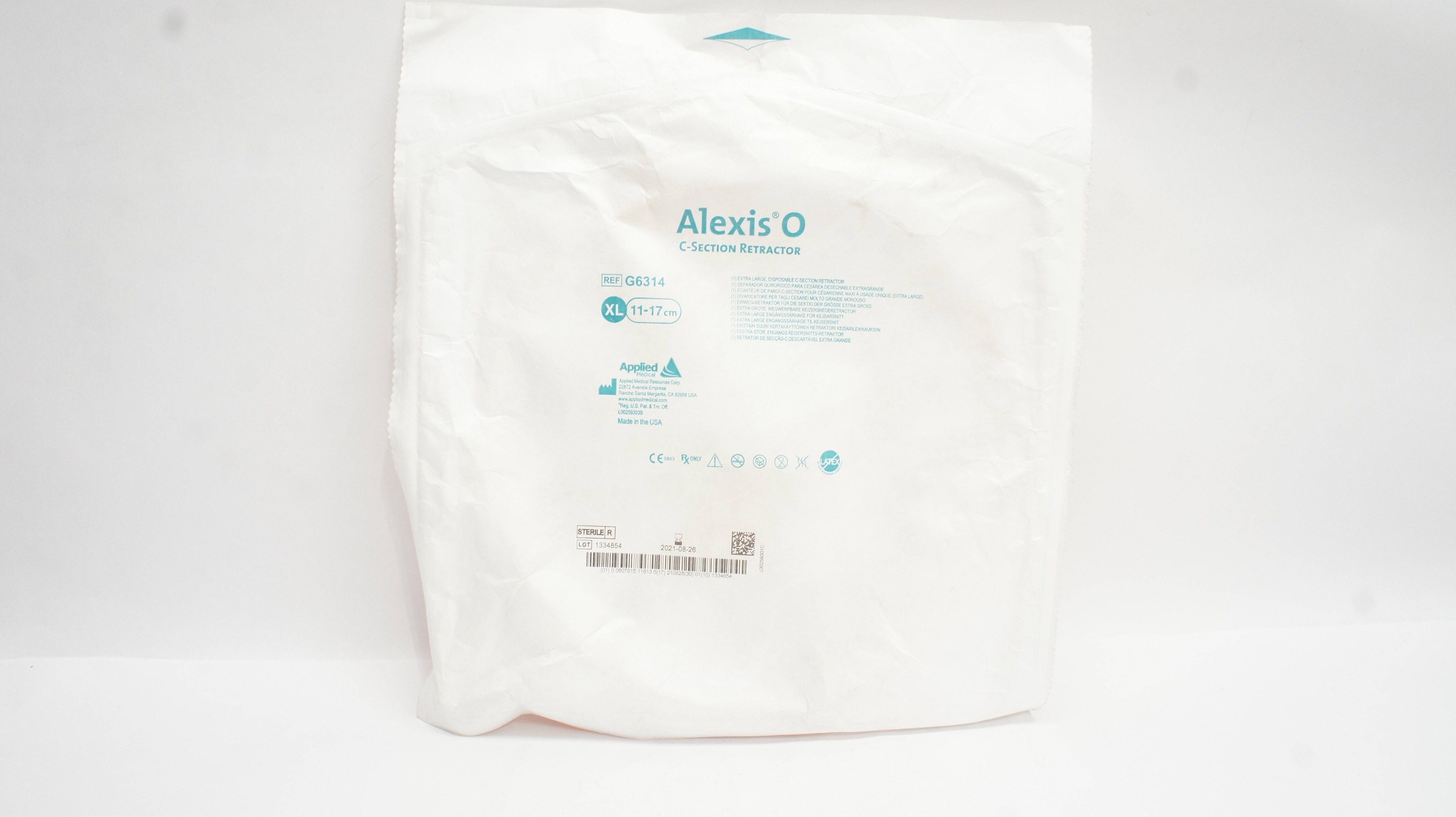 Applied Medical G6314 Alexis O Disposable CSection Retractor 1117cm