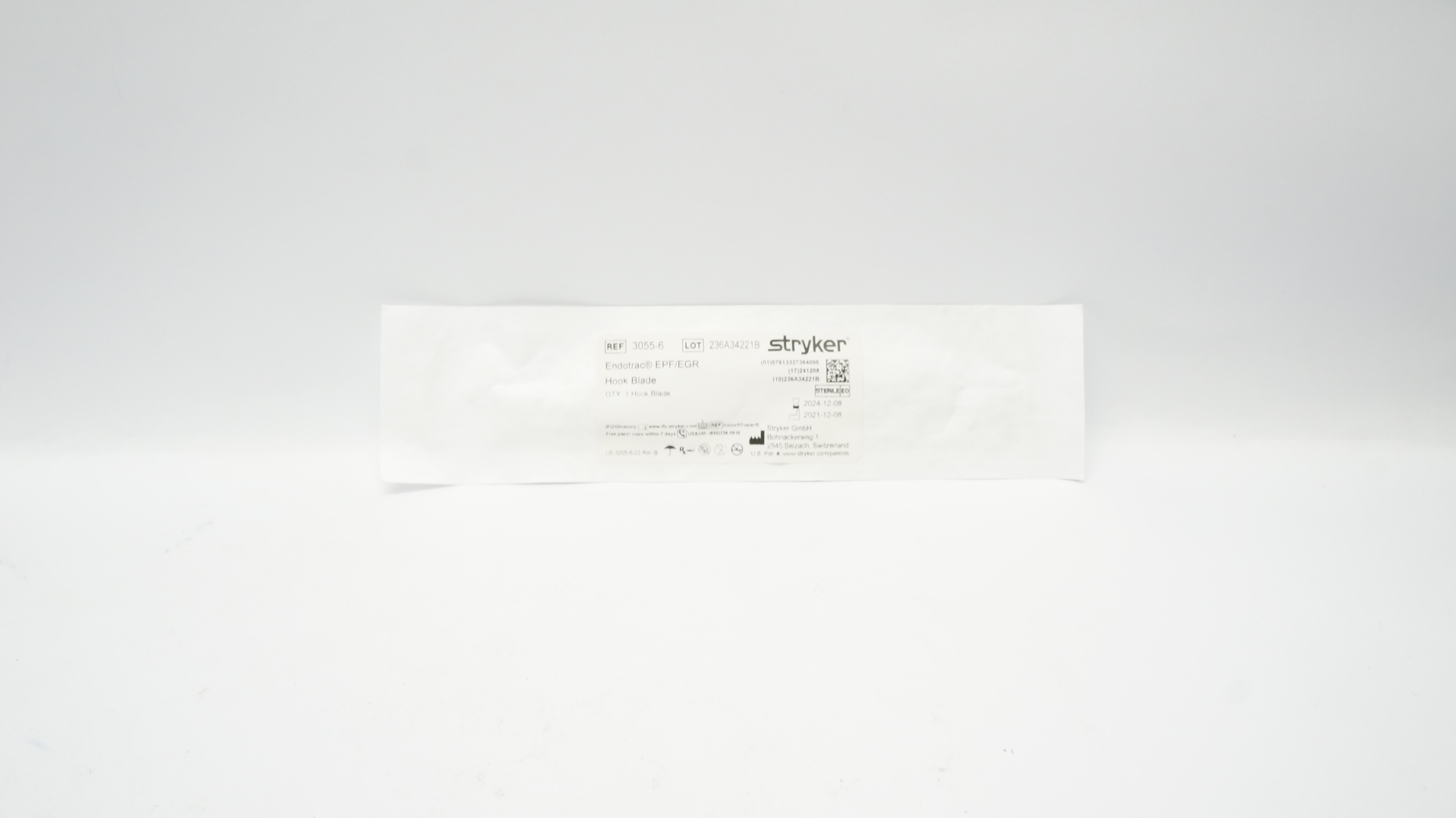 Stryker 3055-6 Endotrac EPF/EGR Hook Blade (x)