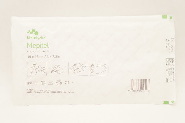 Molnlycke 291099 Mepitel Non-Adherent Soft Silicone Dressing 4inch x 7.2inch