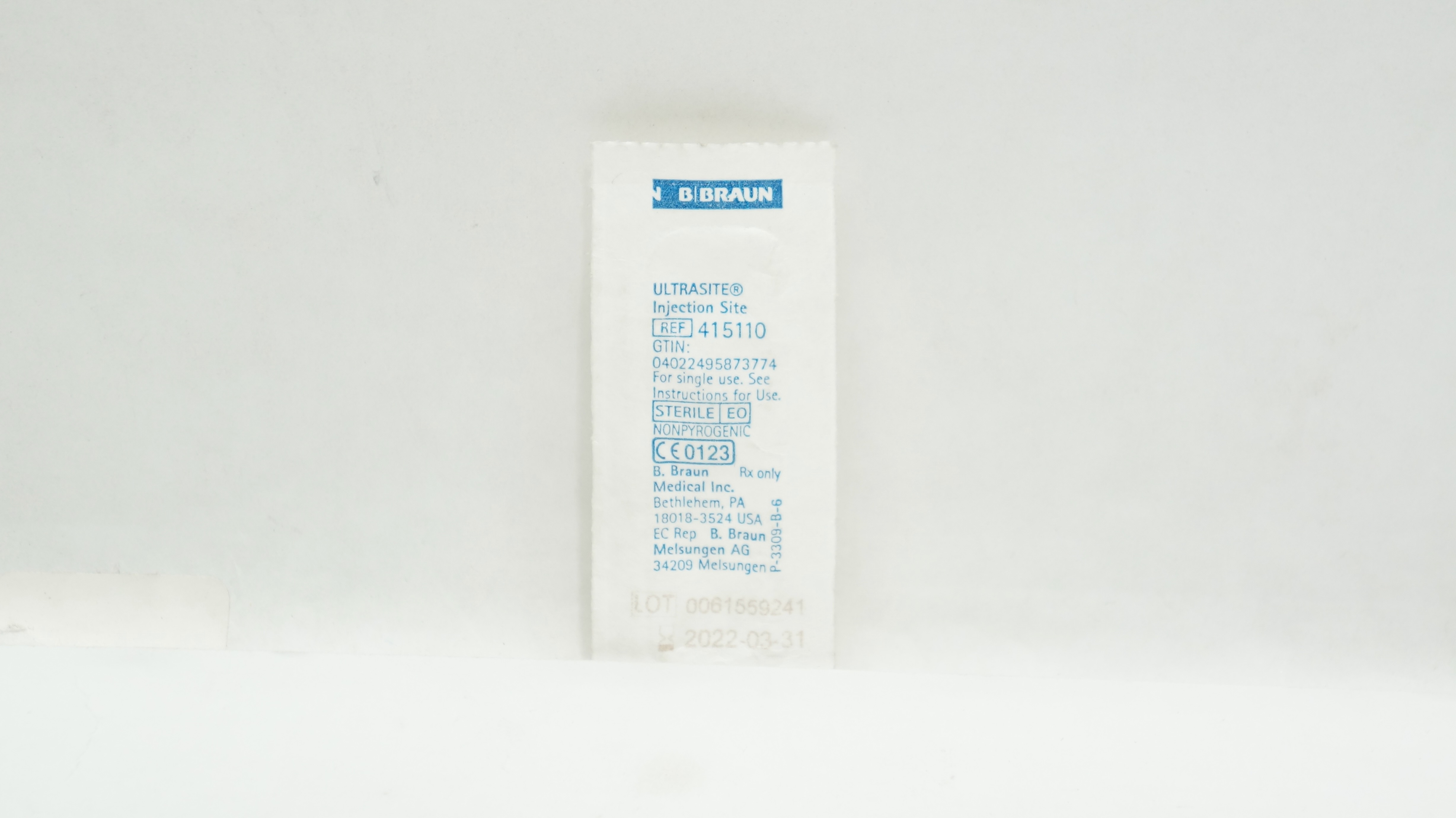 Braun 415110 ULTRASITE Injection Site (x)