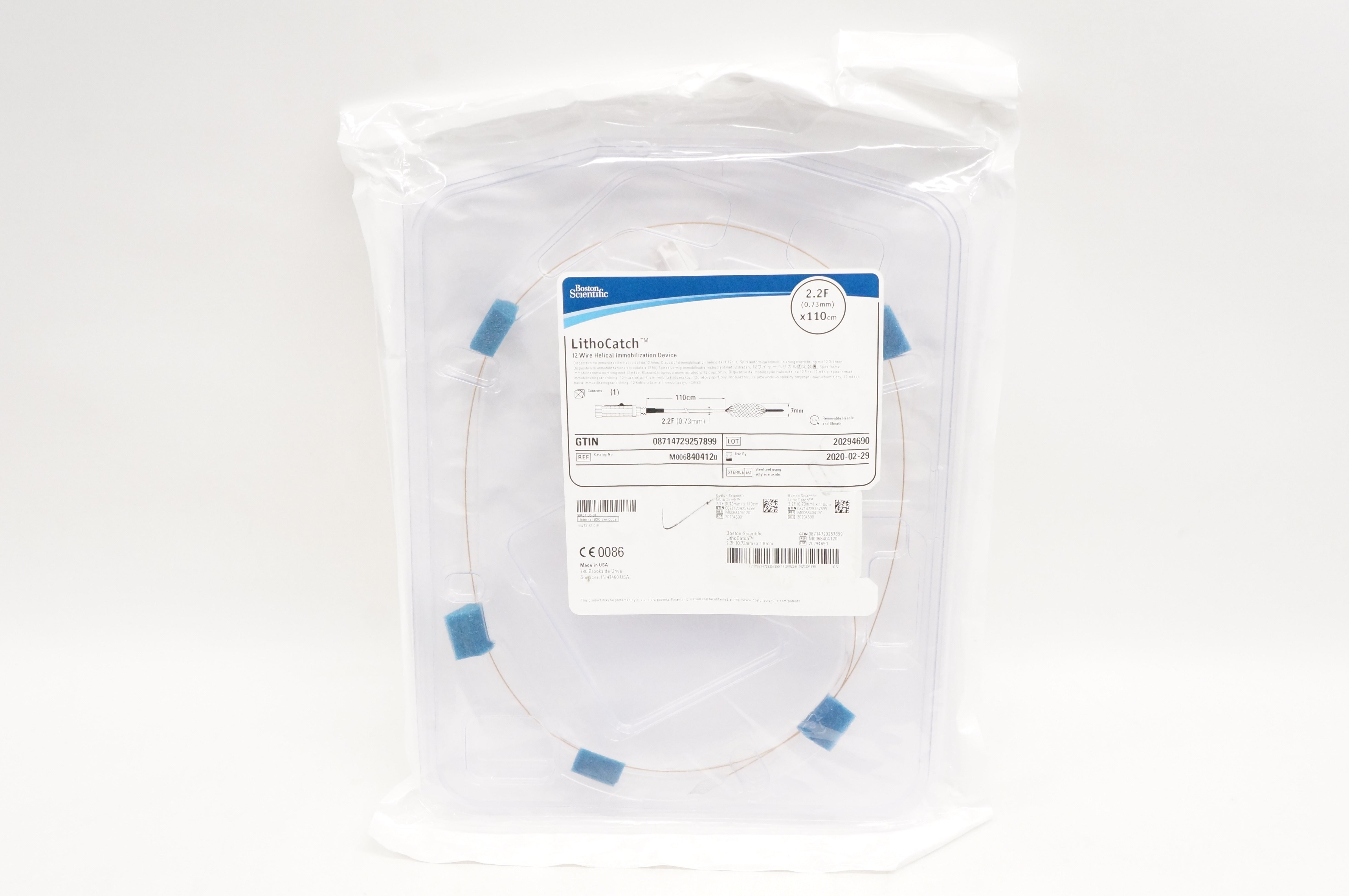 Boston Scientific M0068404120 LithoCatch Immobilization Device 2.2F x 110cm (x)