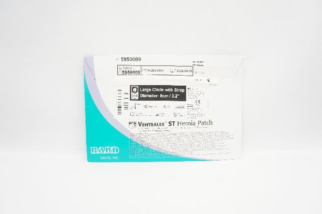 Bard 5950009 Davol Ventralex ST Hernia Patch, Large Circle With Strap 3.2inch(x)