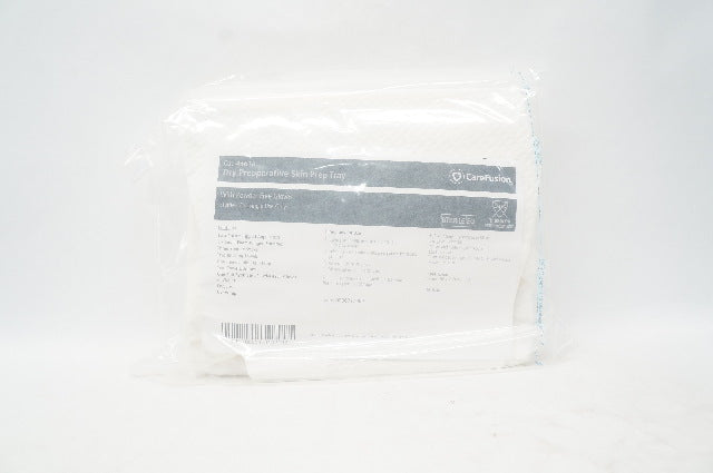 CareFusion 4461A Dry Preoperative Skin Prep Tray With Powder-Free Gloves