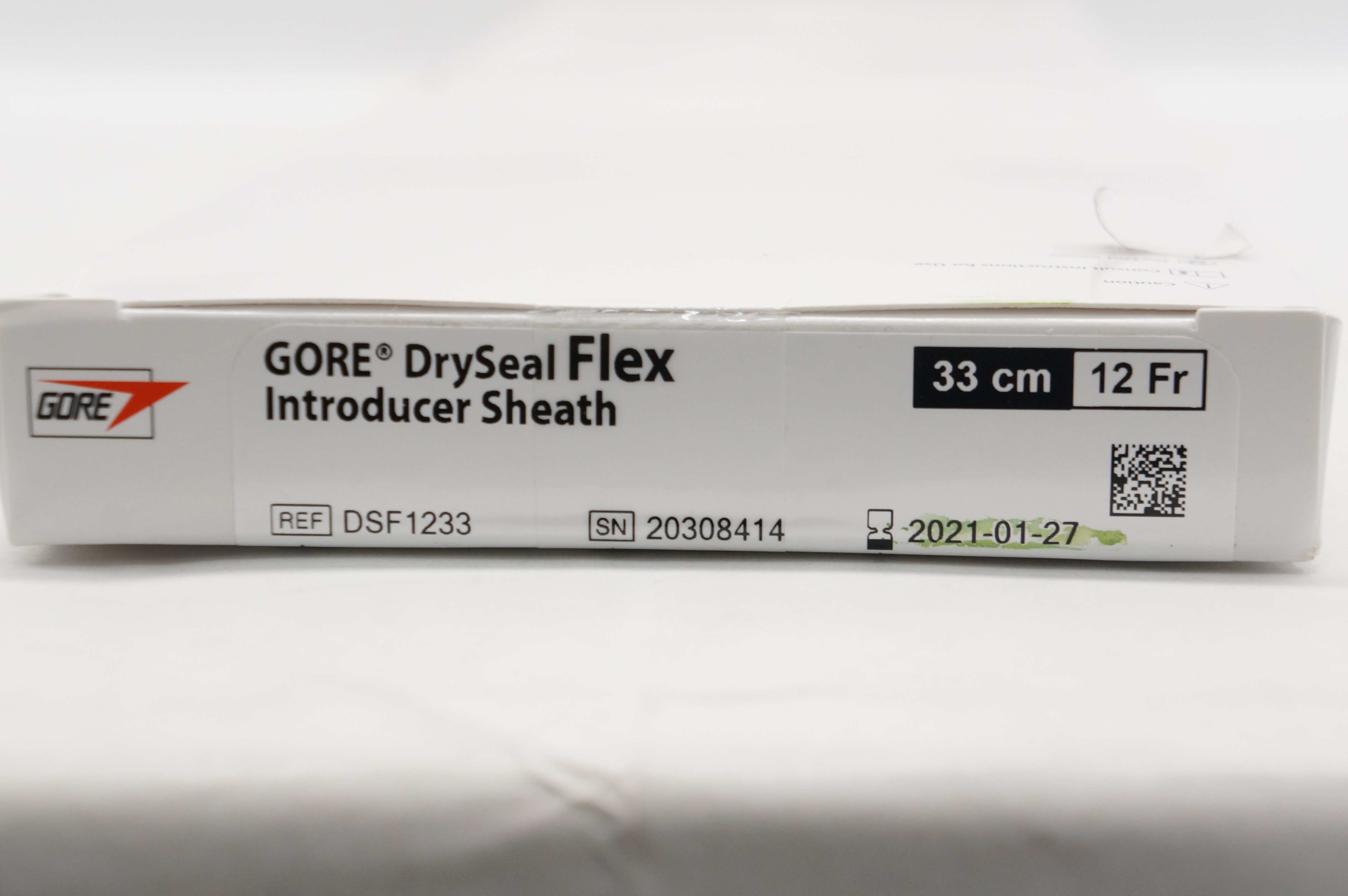 Gore DSF1233 DrySeal Flex Introducer Sheath 33cm x 12Fr (x)