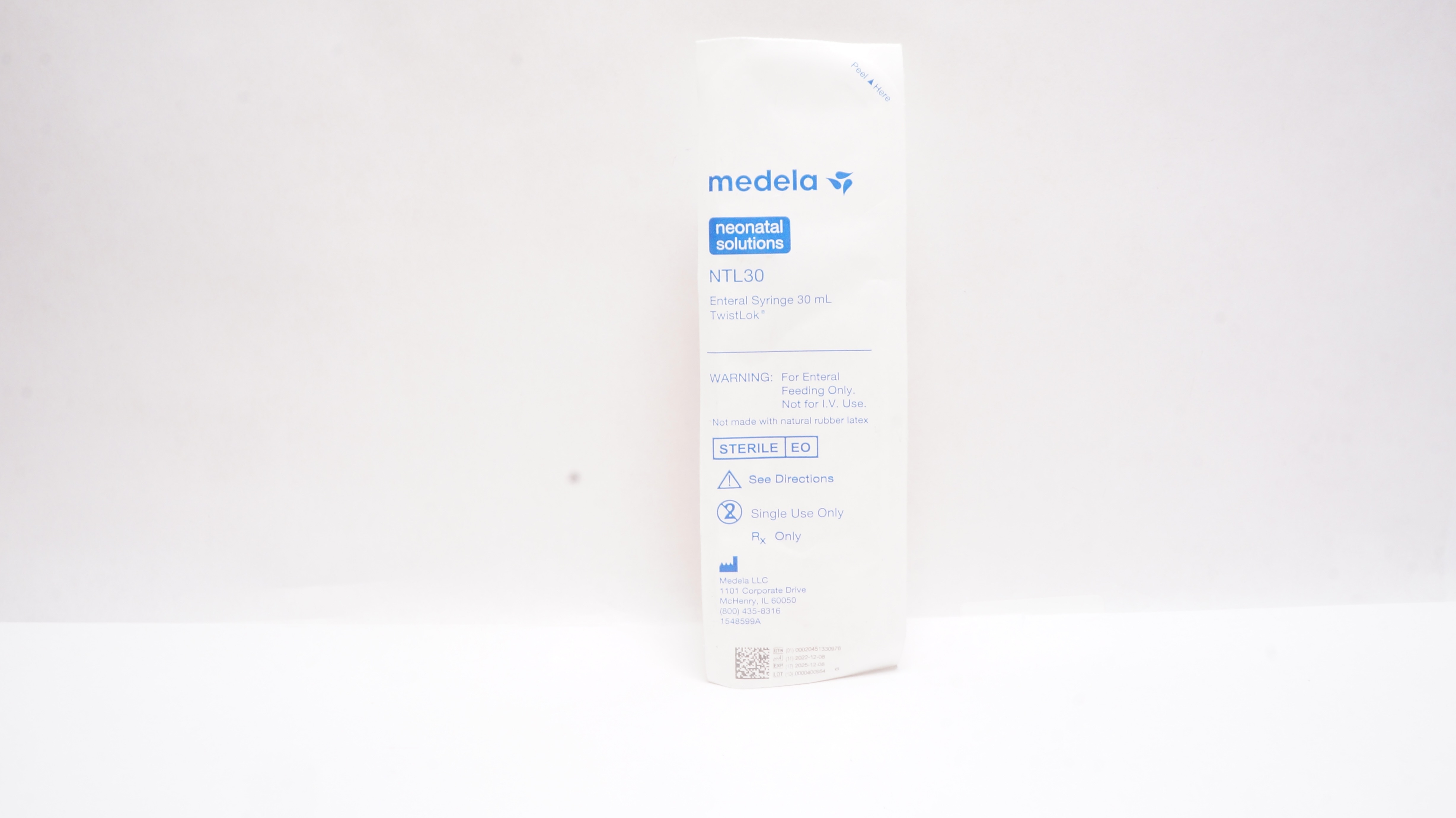 Medela NTL30 TwistLok Enteral Syringe 30mL