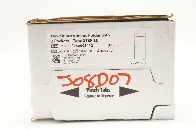 SunMed LK-700/950093412 Lap-Kit Instrument Holder with 2 Pockets+Tape -Box of 25