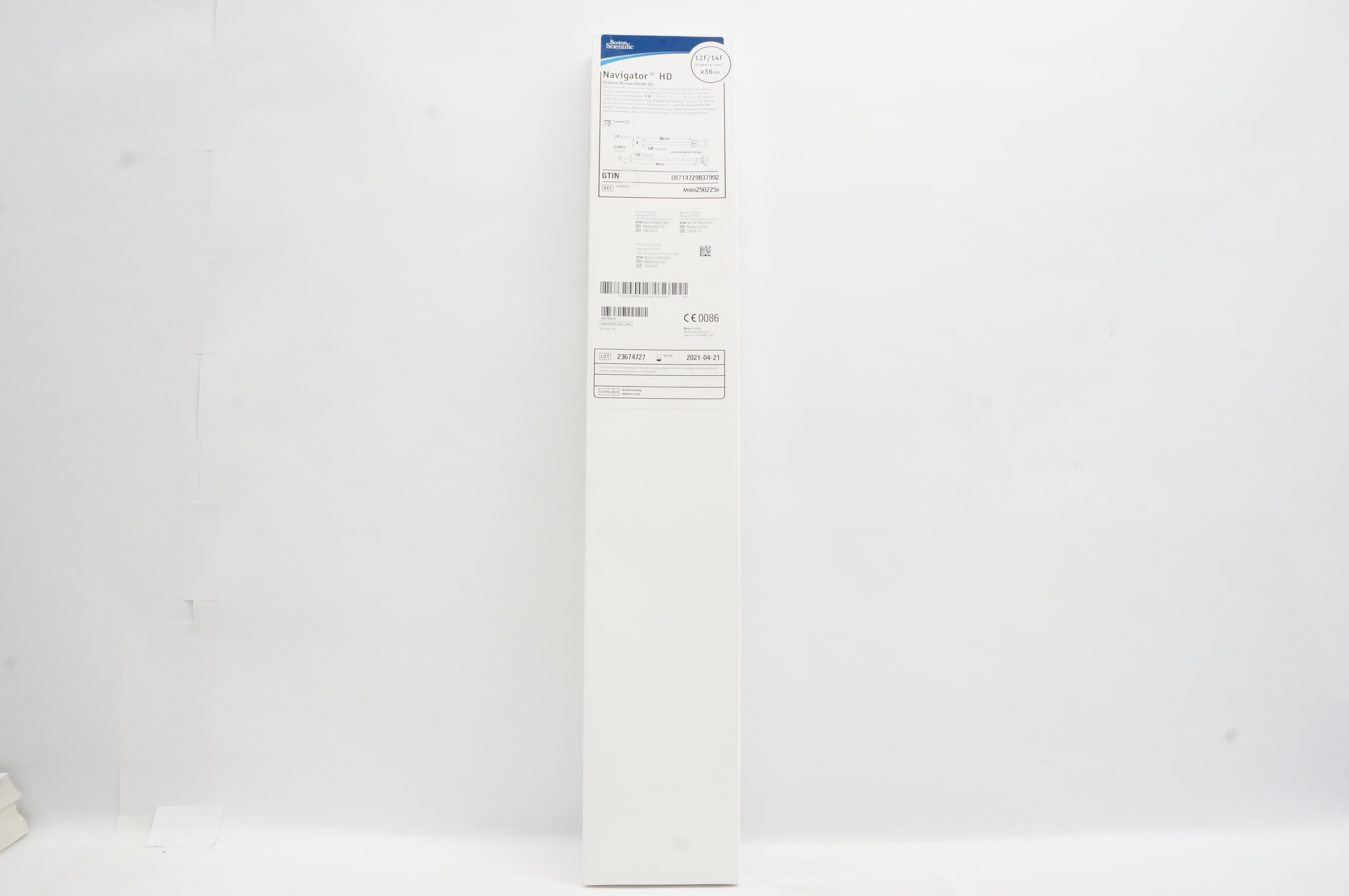 Boston Scientific 250225 Ureteral Access Sheath Set 12F/14F x 36cm (x)