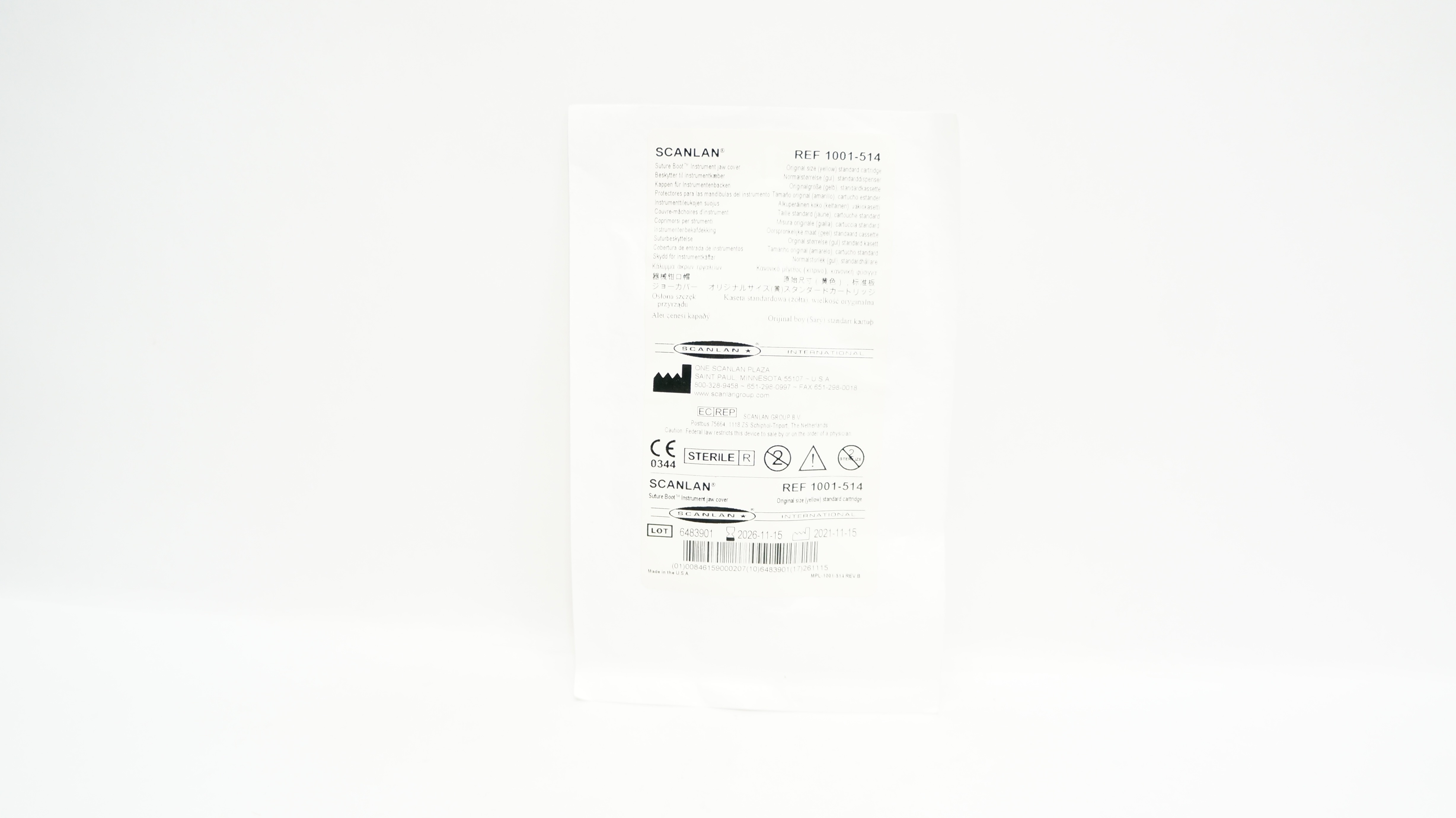 Scanlan 1001514 Stre Boot Original Size Standard Cartridge, Yellow