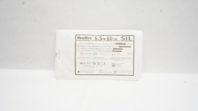 NeoMed FTM6.5S-EO Radiopaque SIL Enteral Feeding Tube 6.5Fr. x 60cm