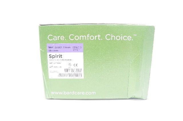 Bard 39302 Spirit Hydrocolloid Adhesive Sheath, Medium 29 mm Style 3 - Box of 30