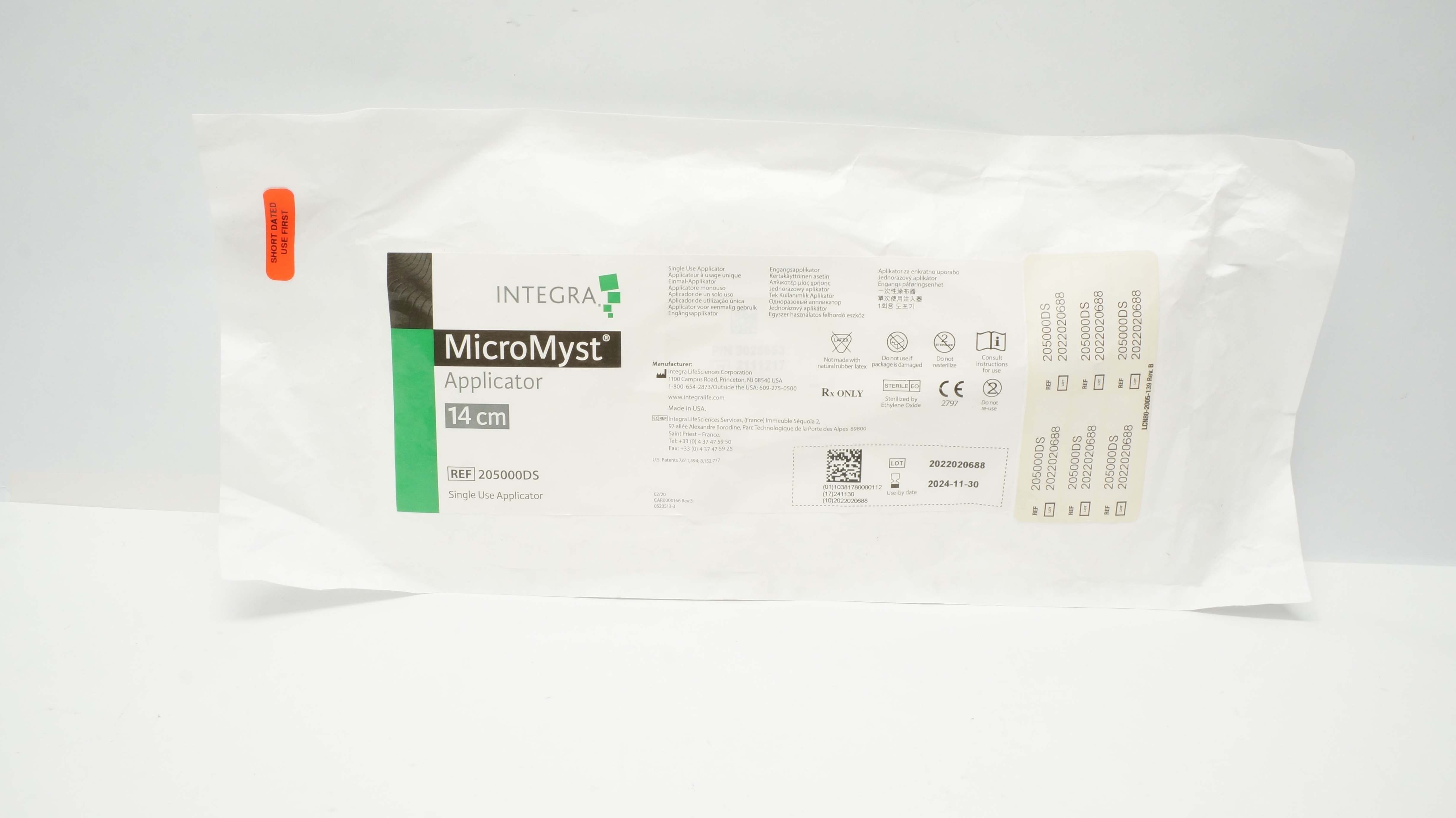 Integra 205000DS MicroMyst Applicator 14cm (X)