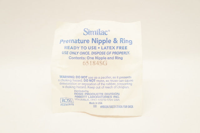 Abbott Similac Premature Nipple & Ring
