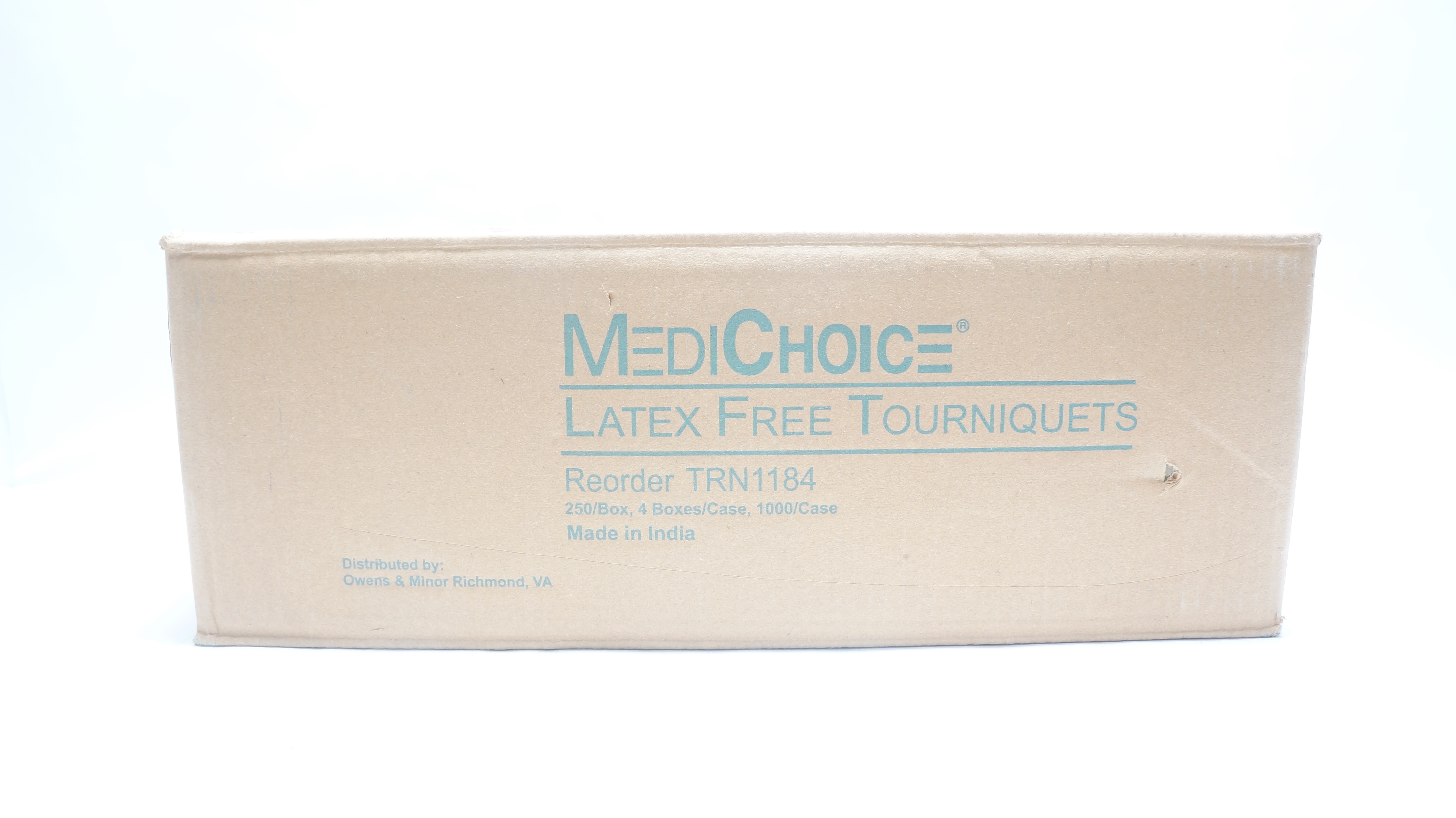 MediChoice TRN1184 Latex Free Tourniquets 1In x 18In Box of 1000