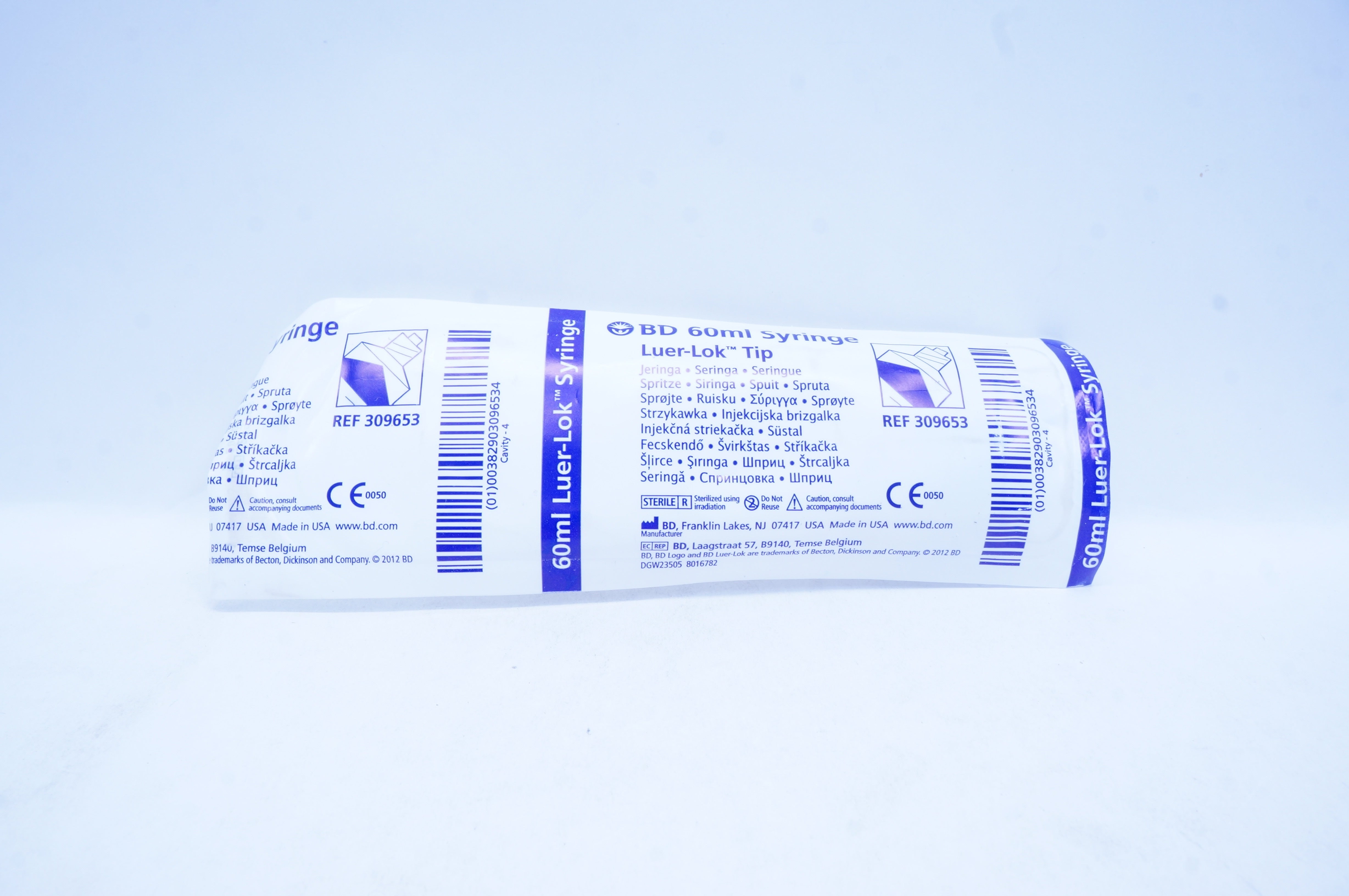BD 309653 Syringe Luer-Lok Tip Syringe 60 ml (x)