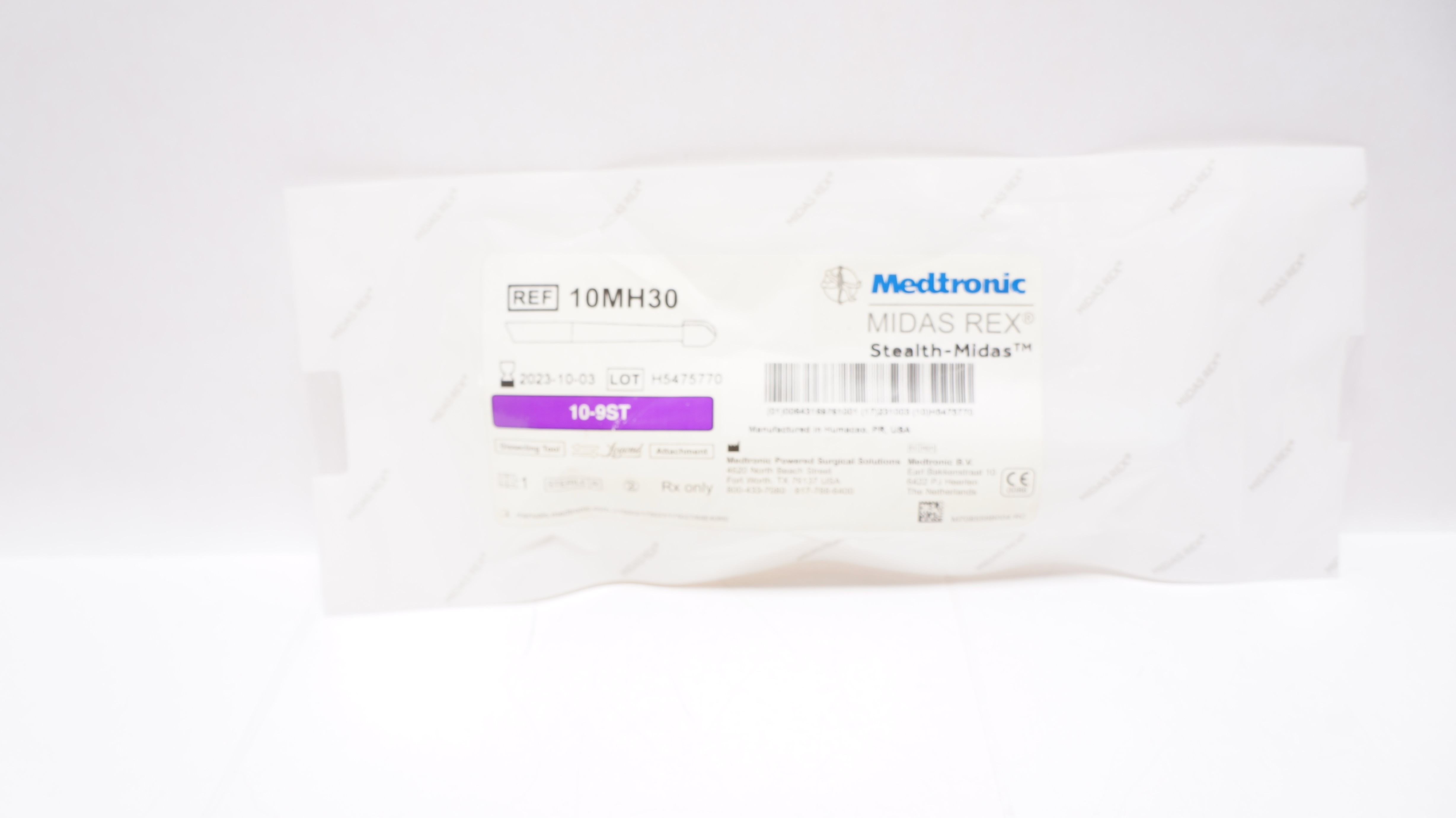 Medtronic 10MH30D-MN Midas Rex 10-9ST Legend Dissecting Tool 23.0DM9ST Appx. (x)