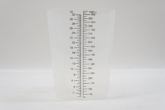 Medegen H971-01 Polypropylene Triangular Graduate Measuring Container ...