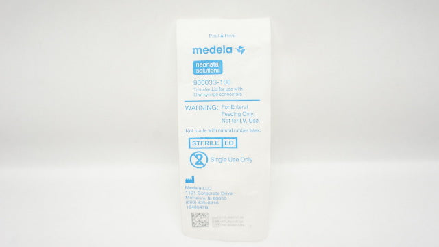 Medela LLC 90003S-100 Transfer Lid For Use W/ Oral Syringe Connectors