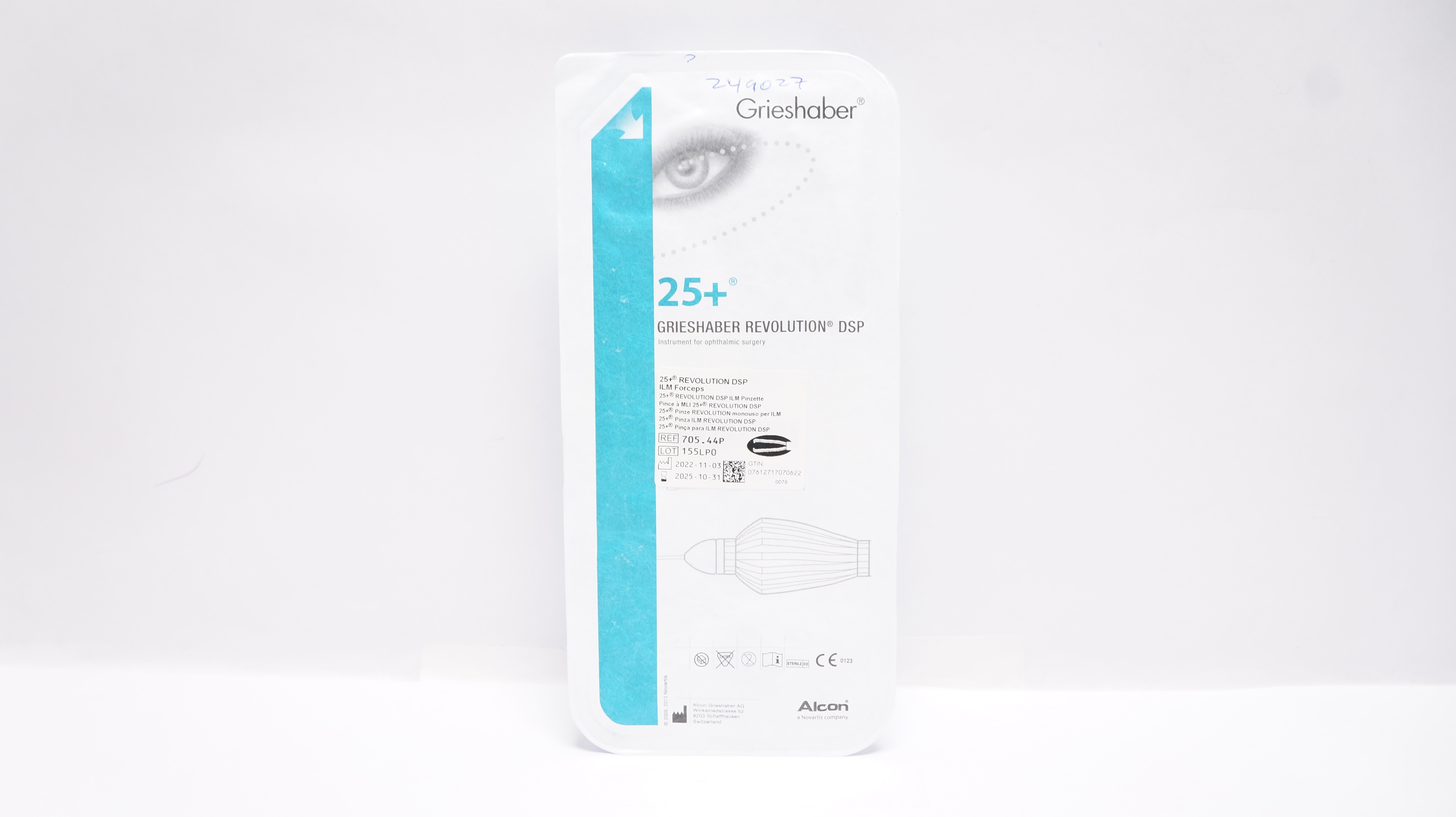 Alcon 70544P 25+ Grieshaber Revolution DSP ILM Forceps