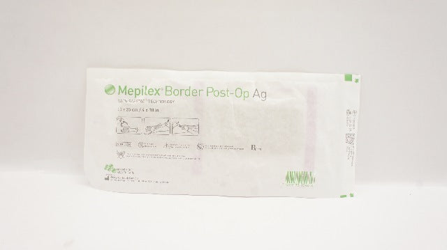 Molnlycke Healthcare 498450 Mepilex Border Post-Op Ag 4inch x 10inch