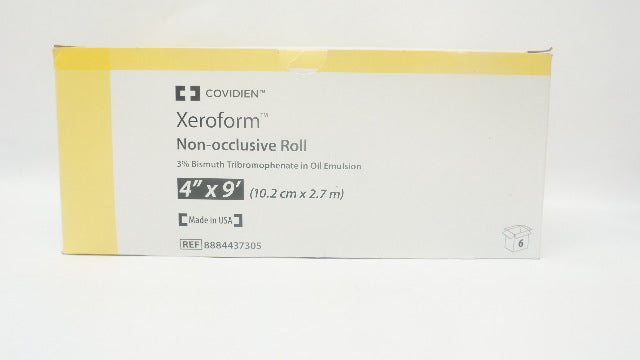 Covidien 8884437305 Xeroform Non-Occlusive Roll 4inch x 9ft - Box of 6 (x)