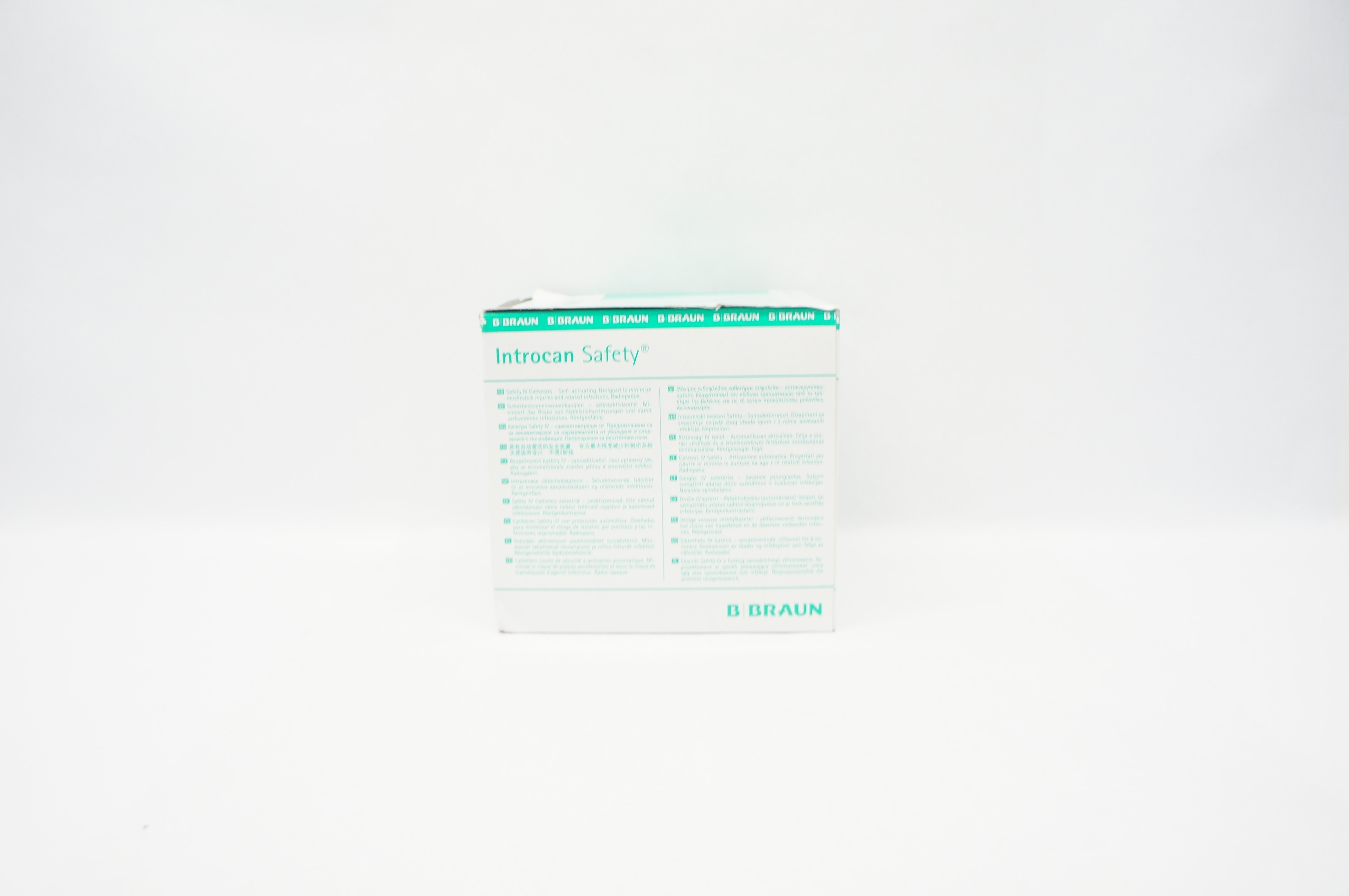 B.Braun 4252527-02 Introcan Safety IV Cath. 20G x 1-3/4inch - Box of 50