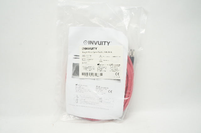 Invuity FC1SP Single Fiber Optic Cable, 10ft, Pink