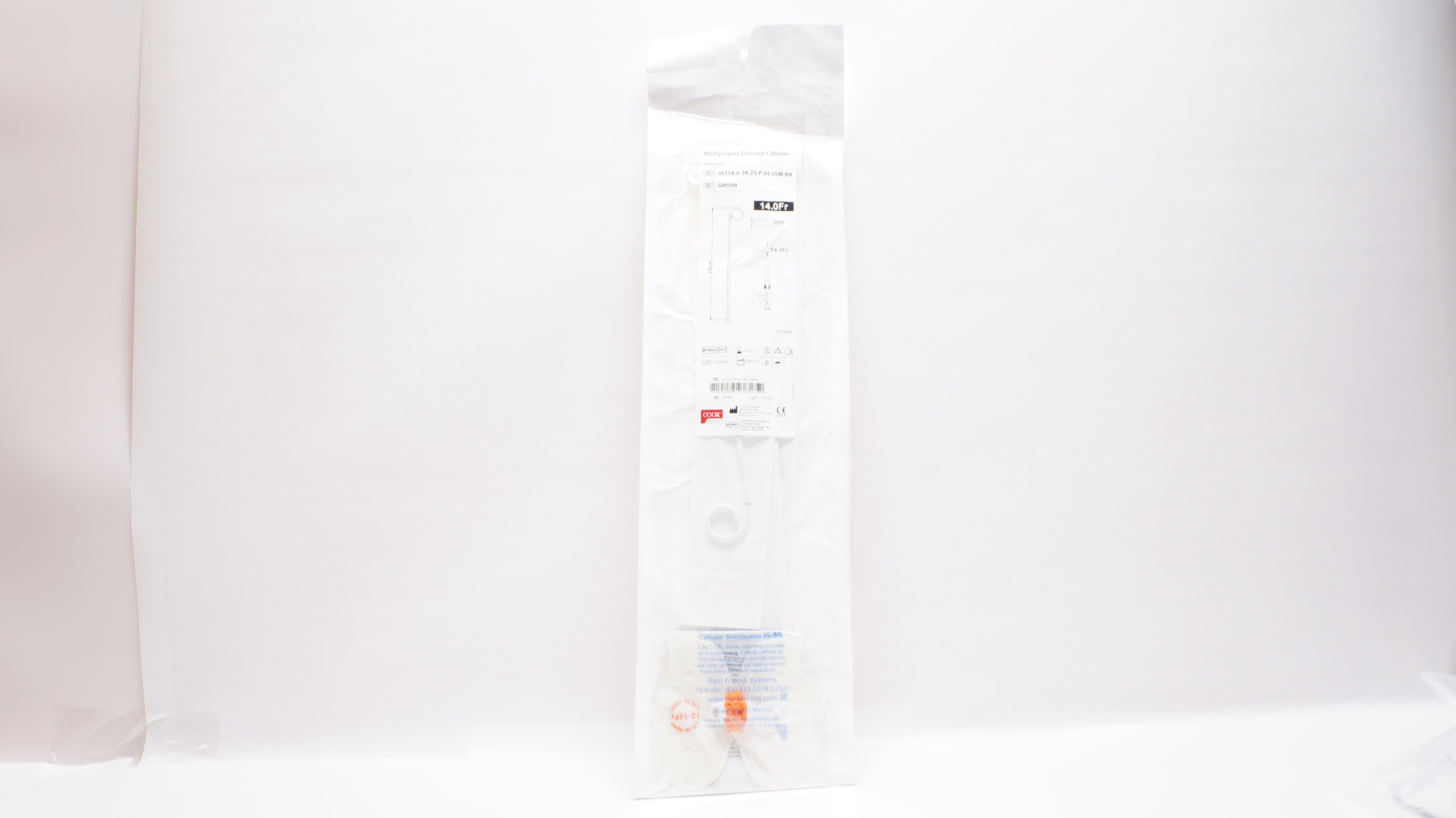 Cook Medical G09504 Multipurpose Drainage Catheter 14.0Fr. (x)
