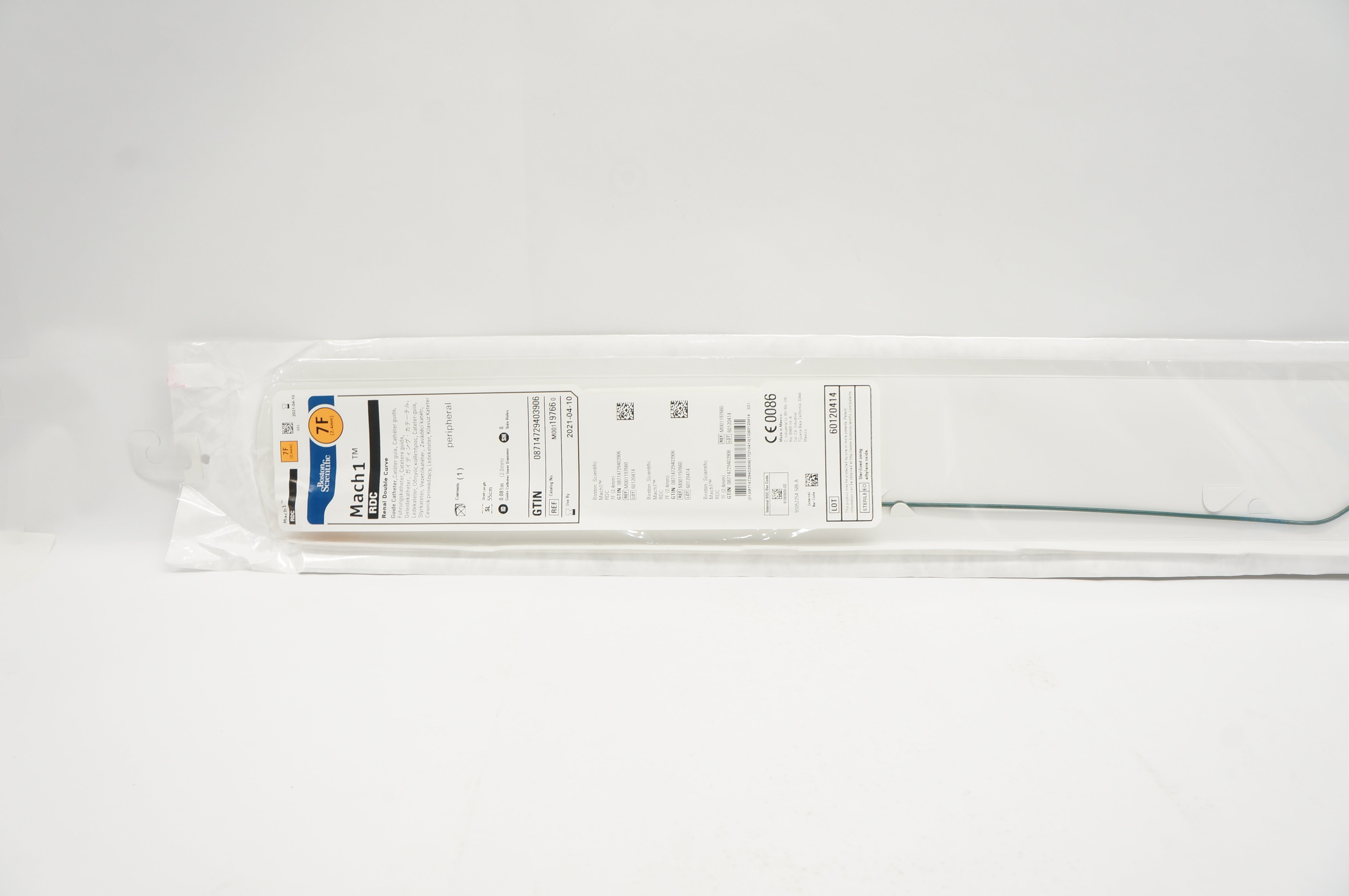 Boston Scientific 19766 Mach1 Renal Double Curve (x)