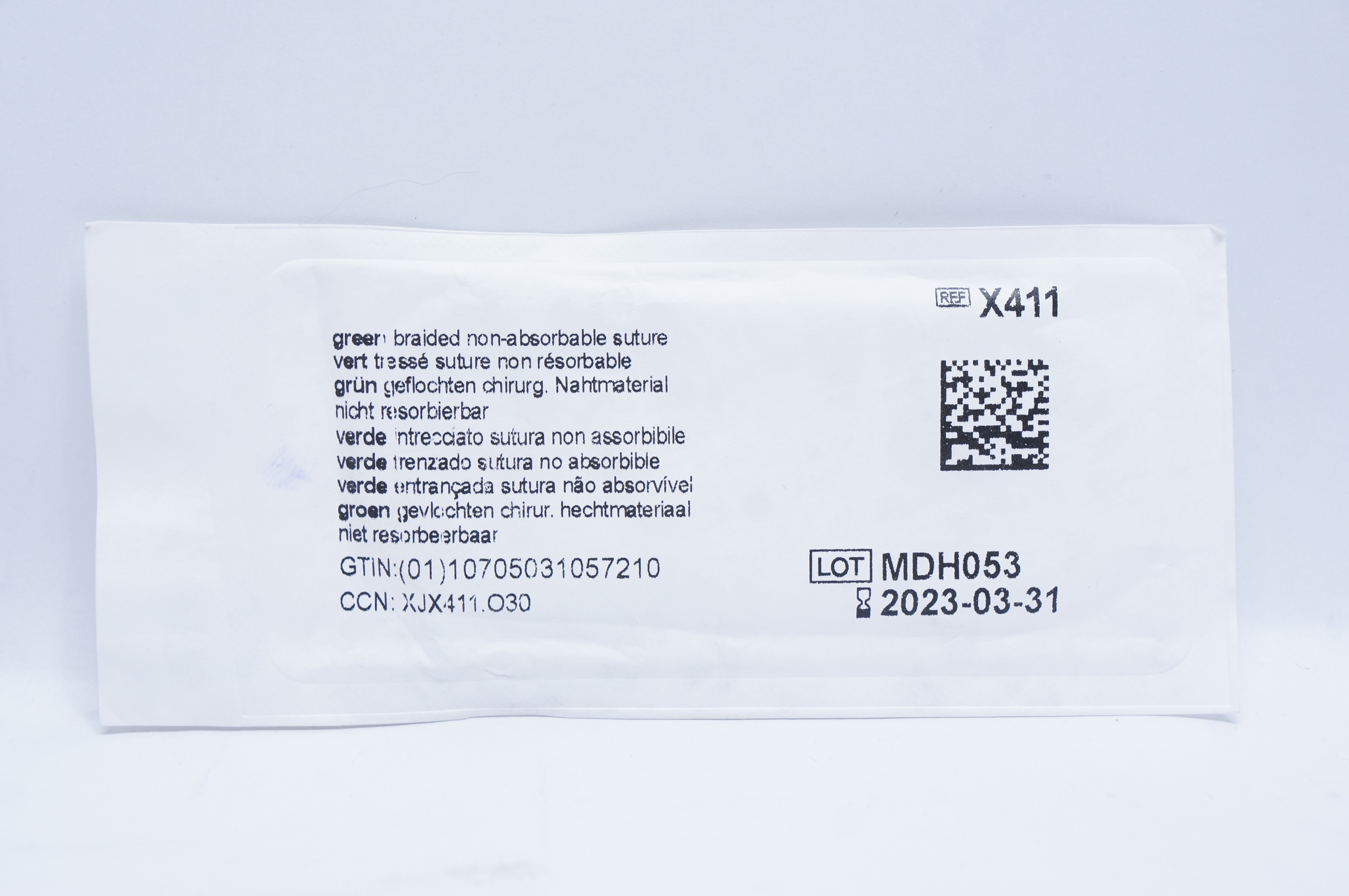 Ethicon X411 2-0 ETHIBOND EXCEL, CT-2, 26mm 1/2c Taperpoint, 30inch