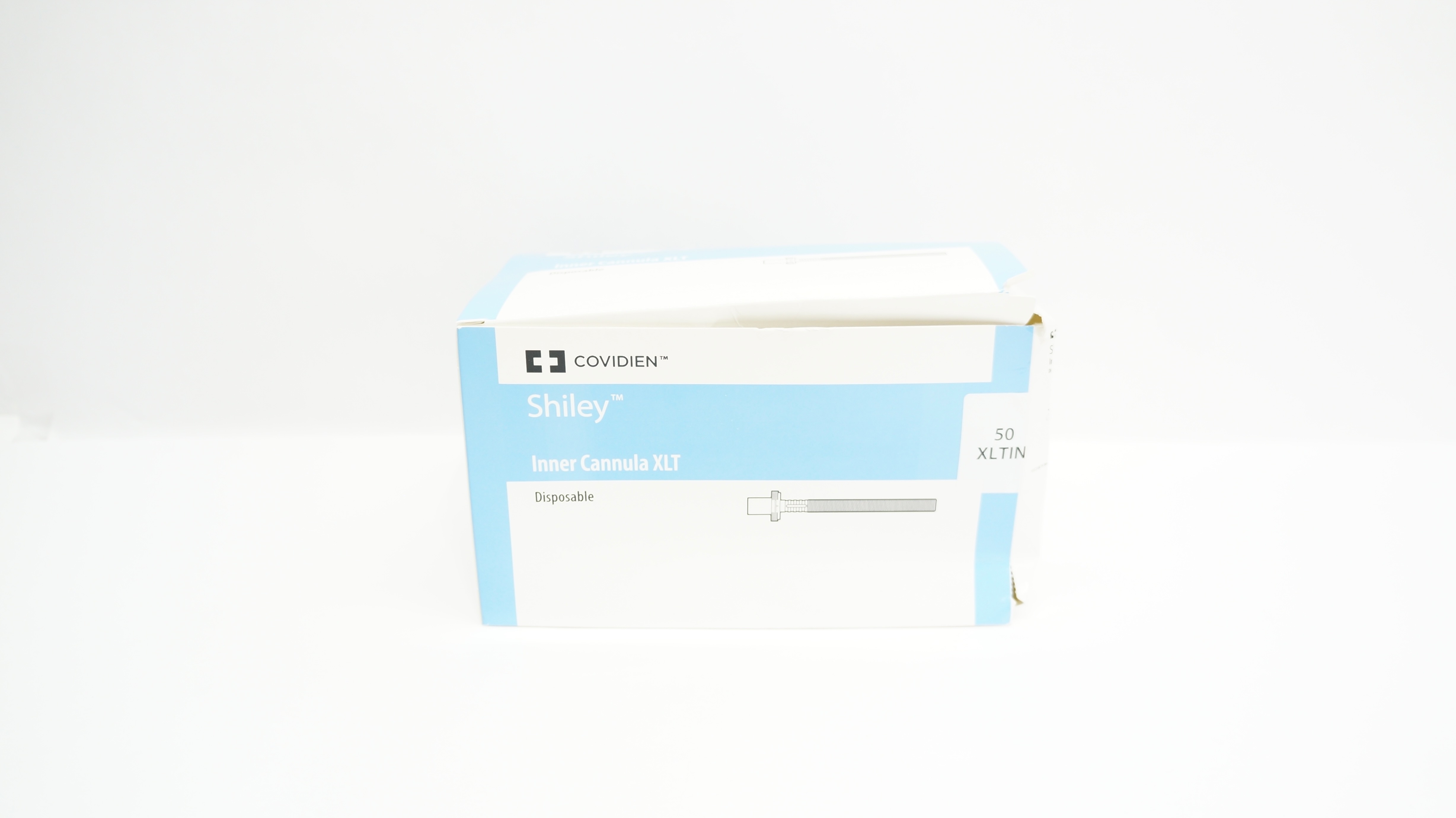 Covidien 50XLTIN Shiley Disposable Inner Cannula XLT 5.0mm ID - Box of 10