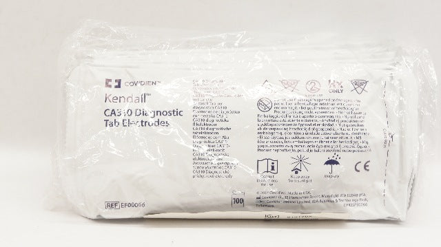 Covidien EF00066 Kendall  CA310 Diagnostic Tab Electrodes - Pack of 100 (x)