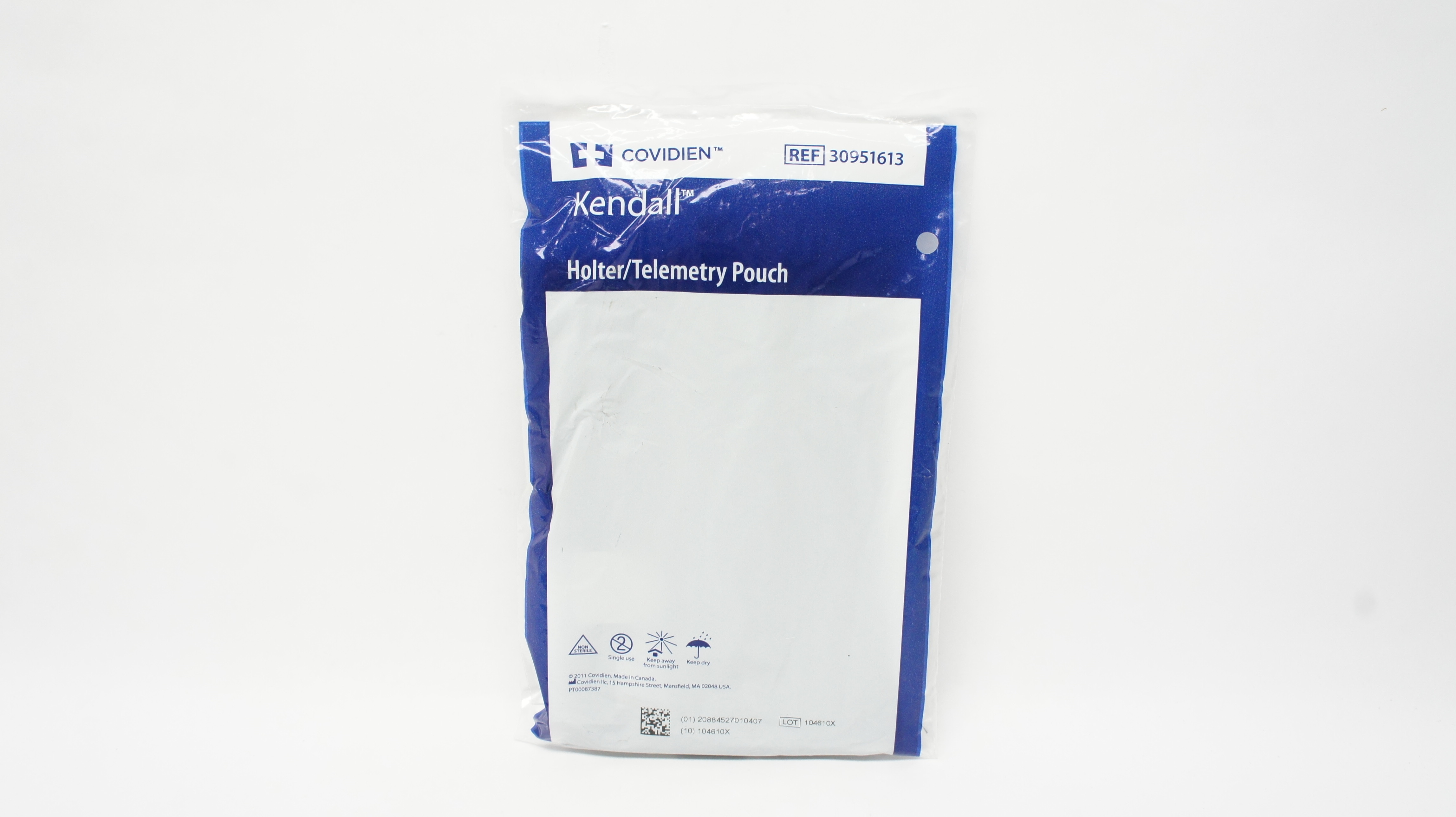 Covidien 30951613 Kendall Holter/Telemetry Pouch
