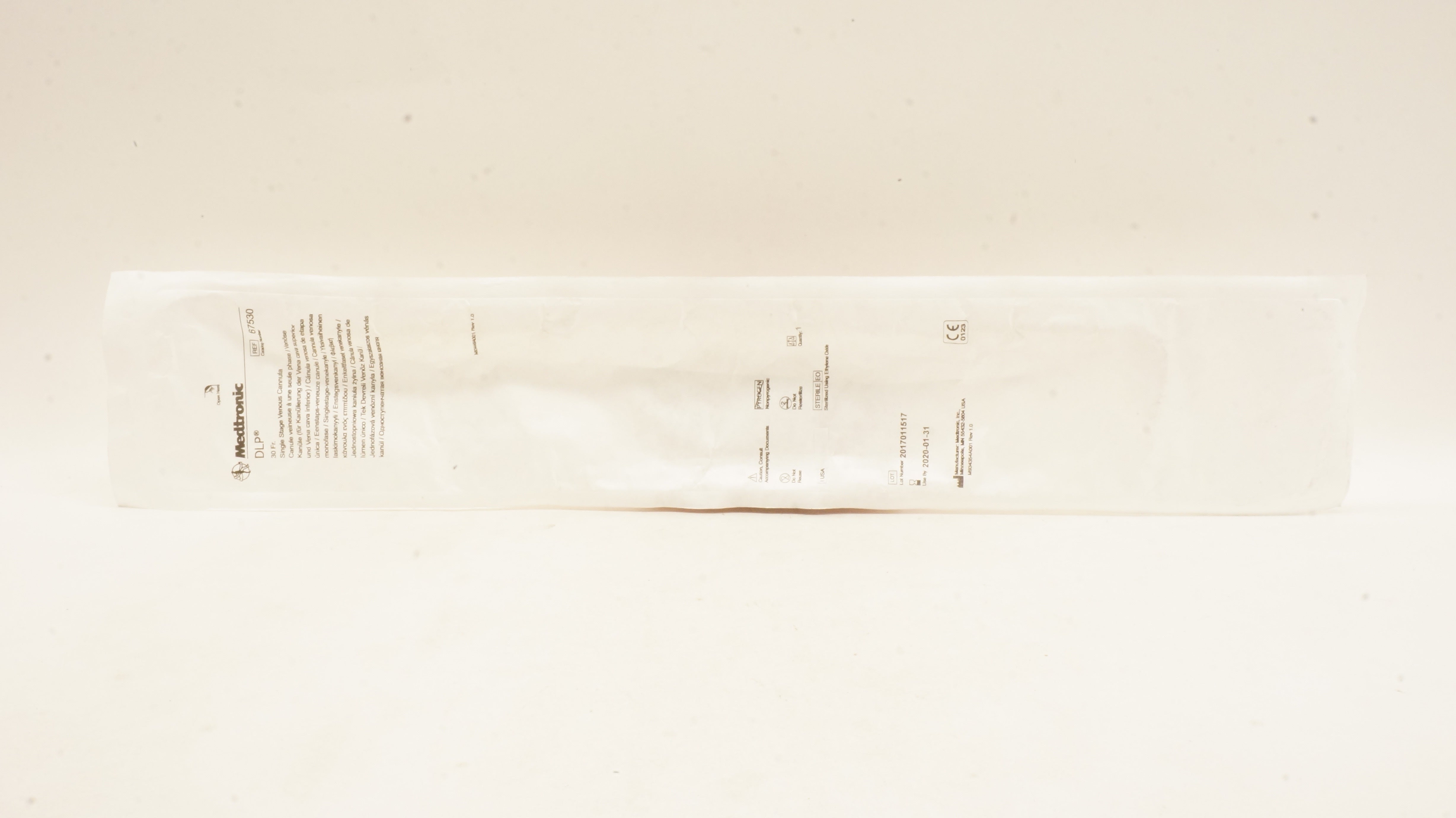 Medtronic 67530 DLP Single Stage Venous Cannula 30Fr (x)