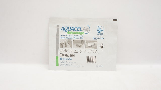 ConvaTec 422299 Aquacel Ag Advanced Antimicrobial Dressing 4inch x 5inch (x)