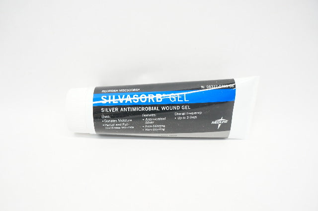 Medline MSC9308EP Silvasorb Gel Silver Antimicrobial Wound Gel