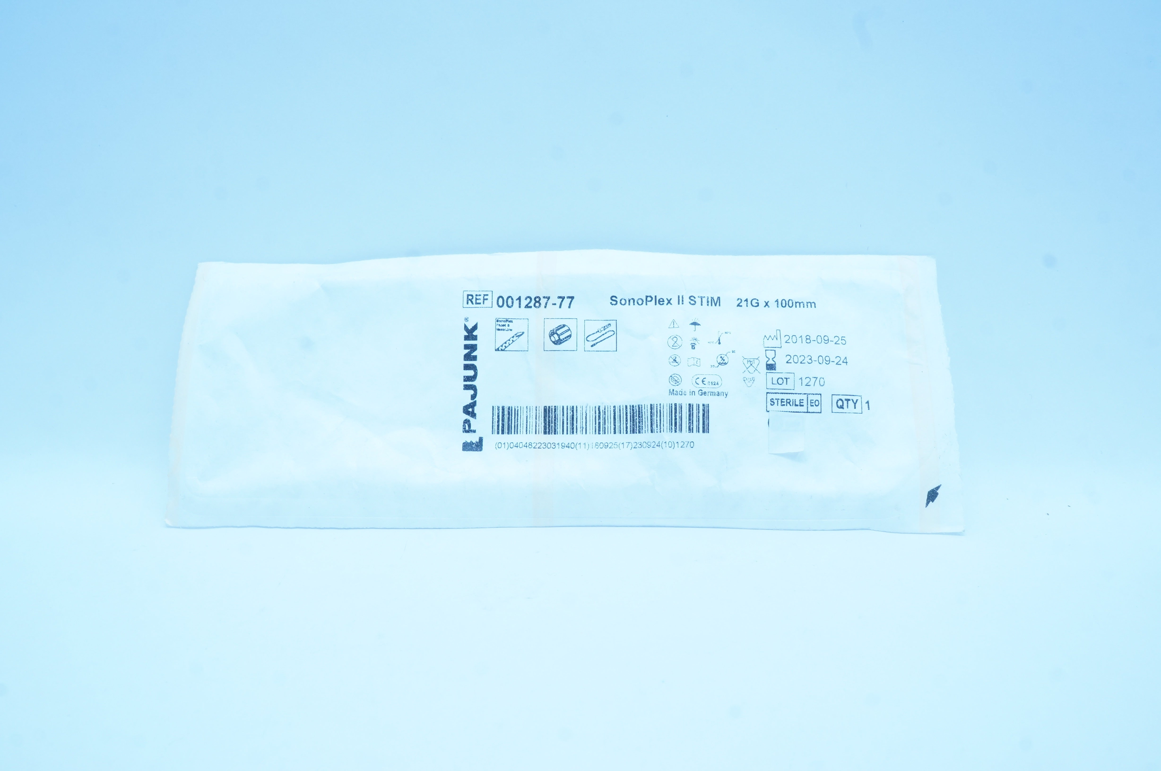 Pajunk 00128777 SonoPlex II STIM 21G x 100mm