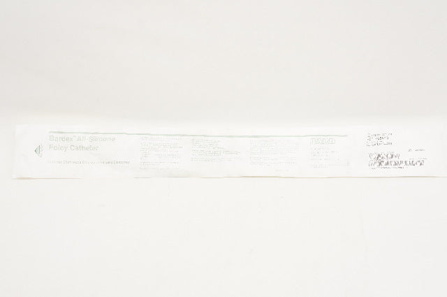 Bard 165810 Bardex All-Silicone Foley Cath. 3cc Ribbed Balloon 10Ch/Fr (x)