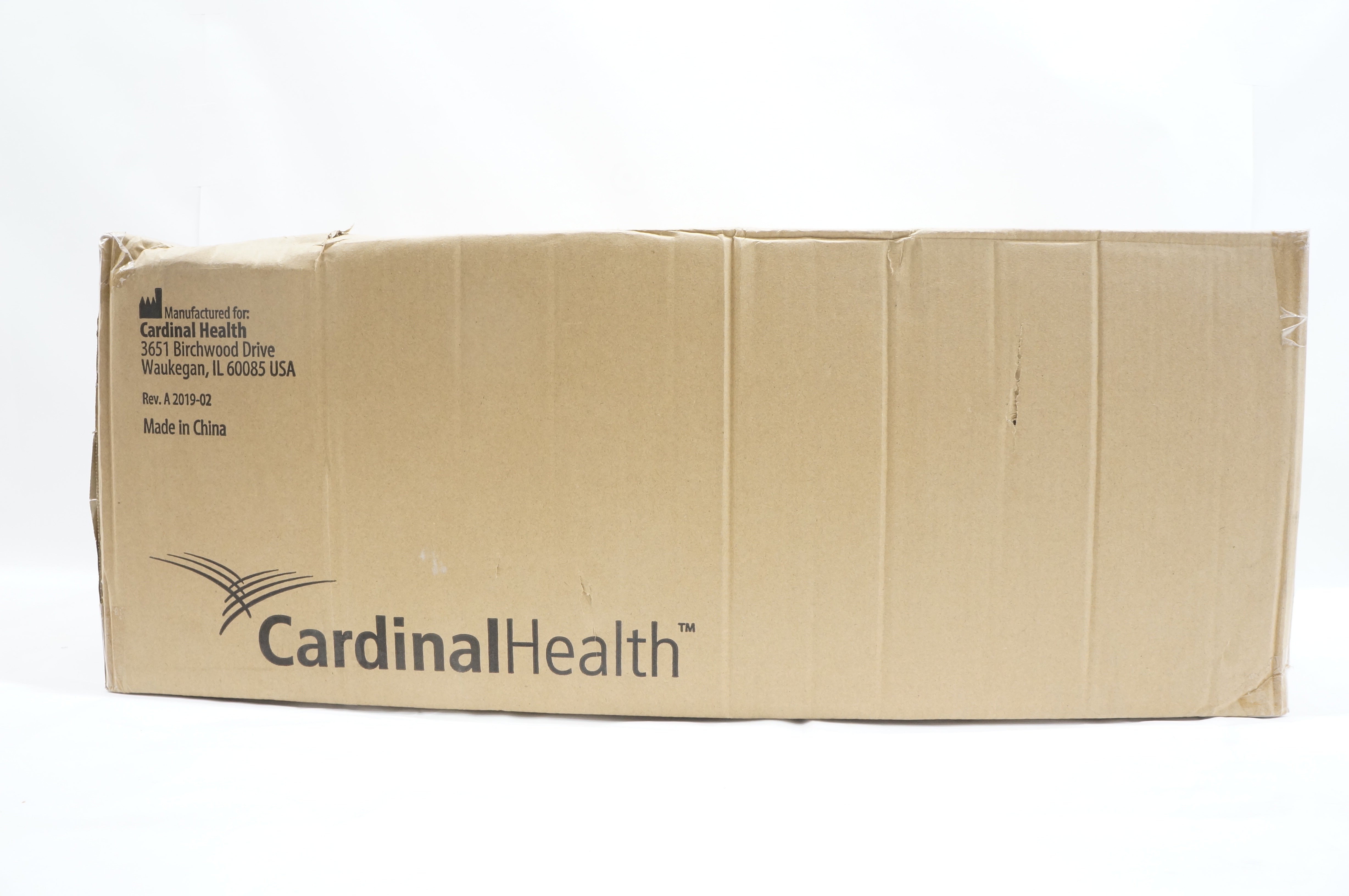 Cardinal Health 4211PG Poly-Coated Open-Back Protective Gown Blue - Case of 100