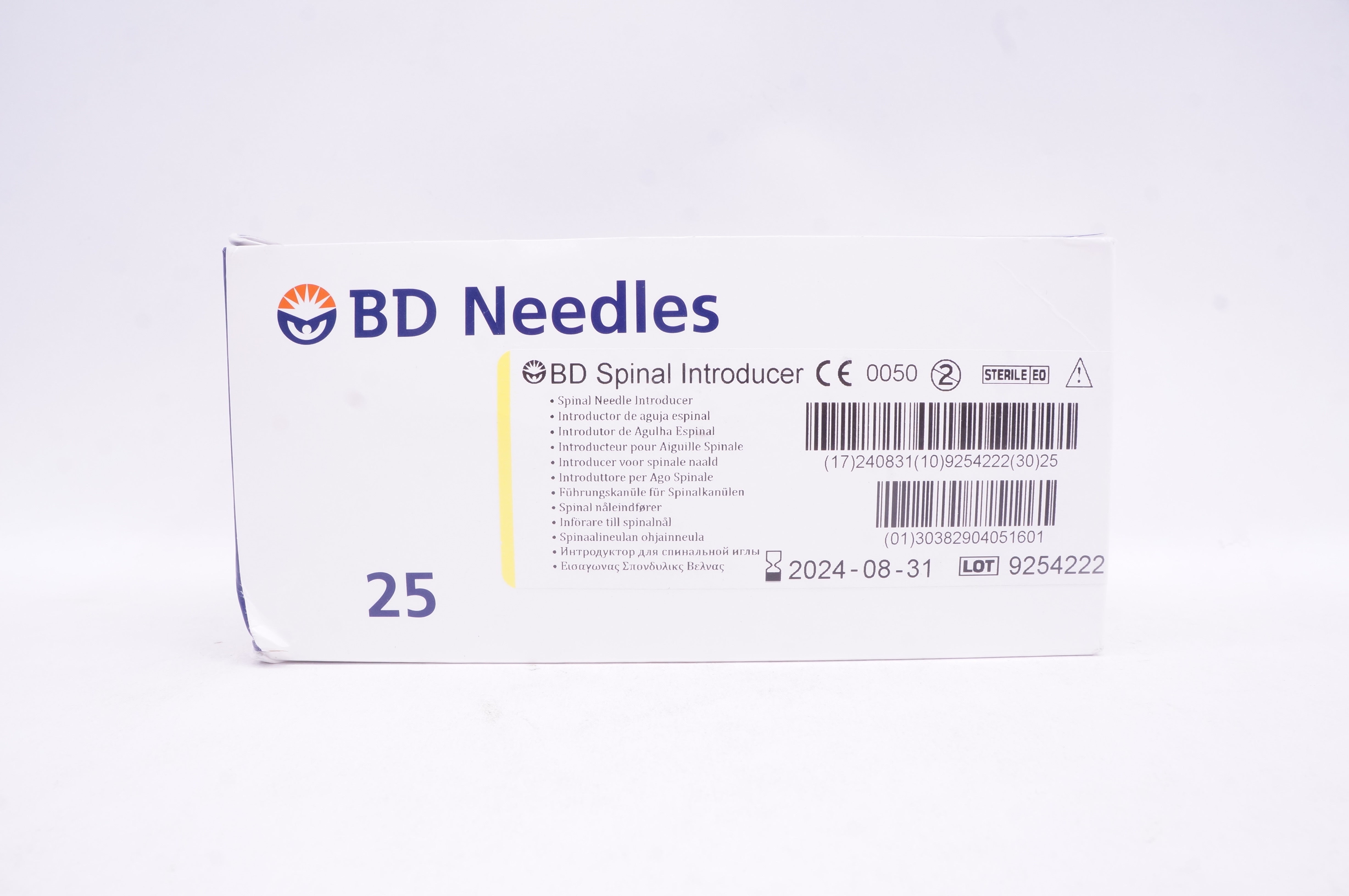 BD 405160 Spinal Needle Introducer 20GA x 1.25inch - Box of 25