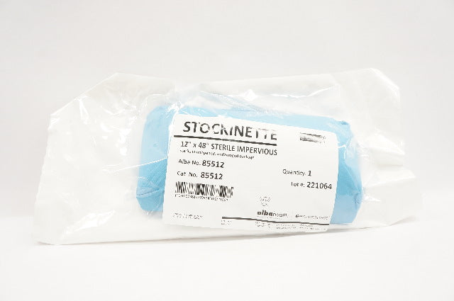 AlbaHealth 85512 Stockinette 12inch x 48inch Sterile Impervious