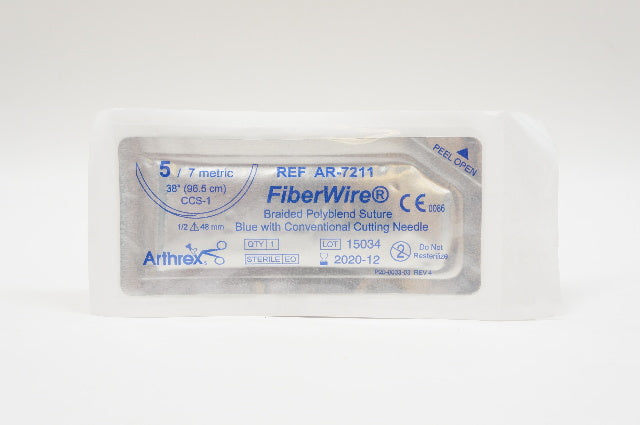 Arthrex AR-7211 5 FiberWire, CCS-1, 1/2 48mm, 38inch