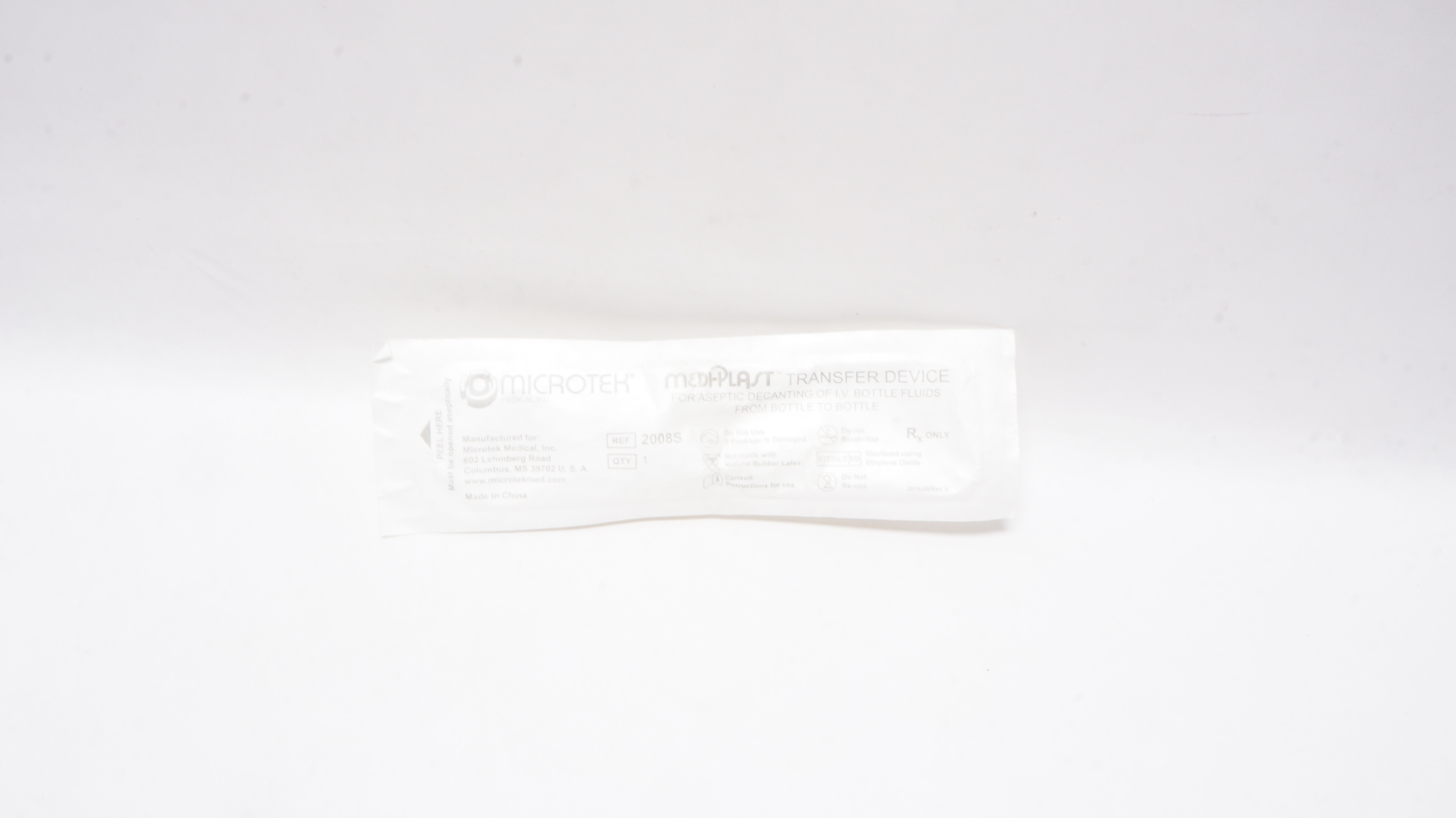 Microtek 2008S Medi-Plast Transfer Device